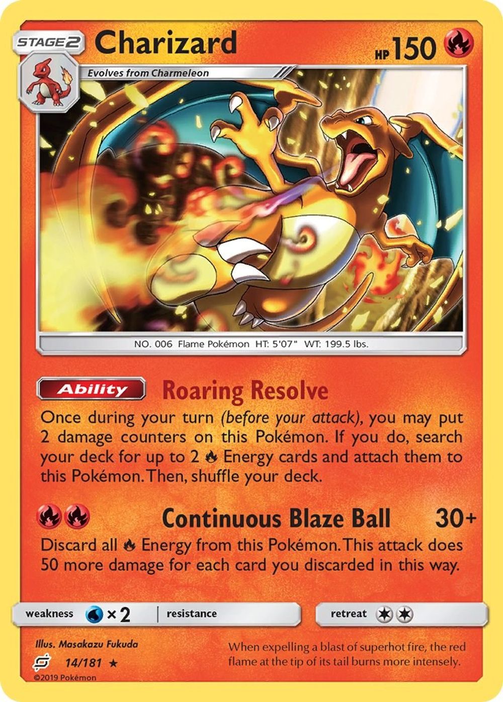 Charizard — SM - Team Up