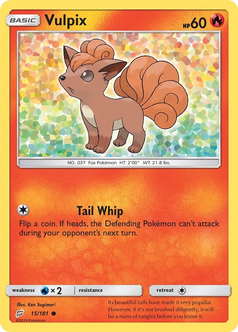 Vulpix — SM - Team Up