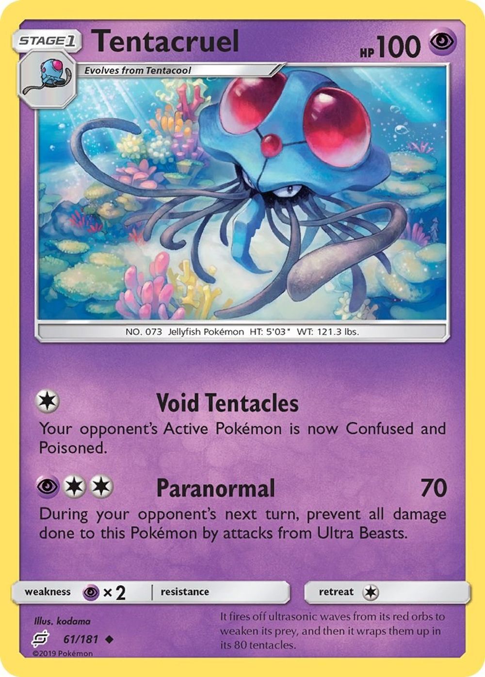 Tentacruel — SM - Team Up