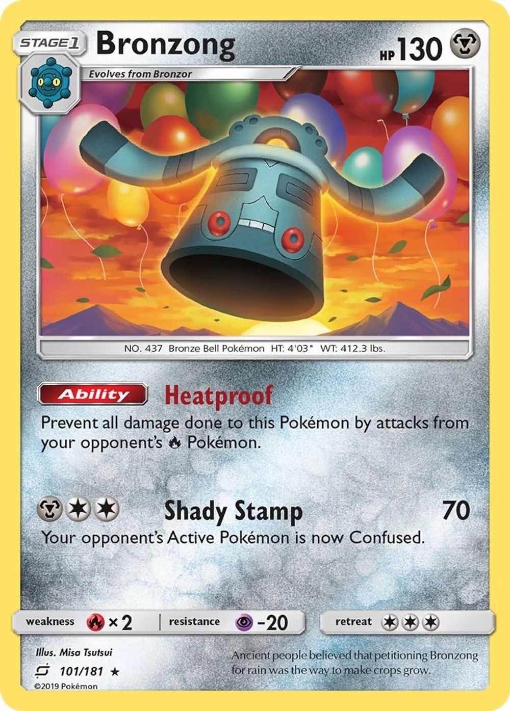 Bronzong — SM - Team Up