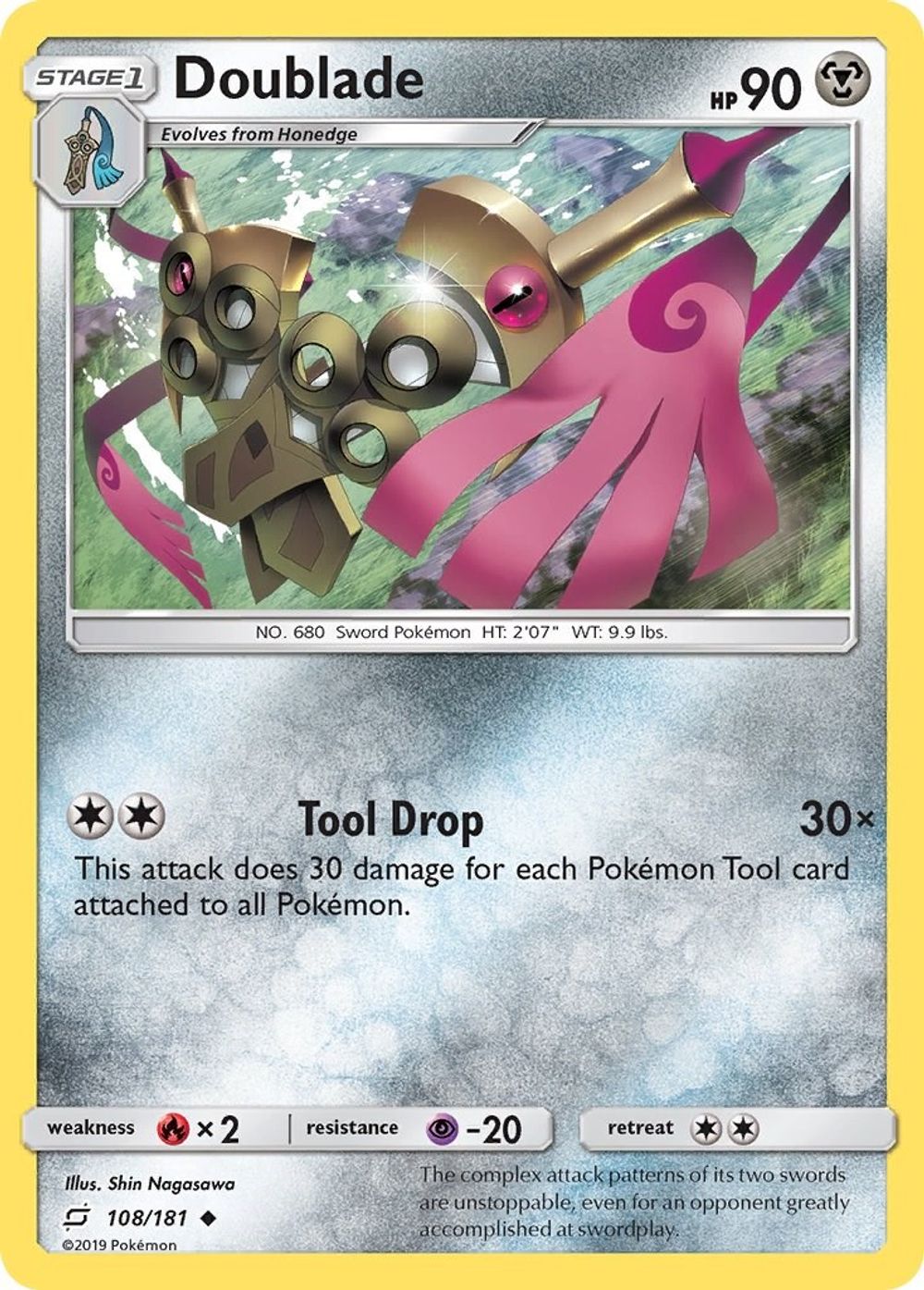 Doublade — SM - Team Up