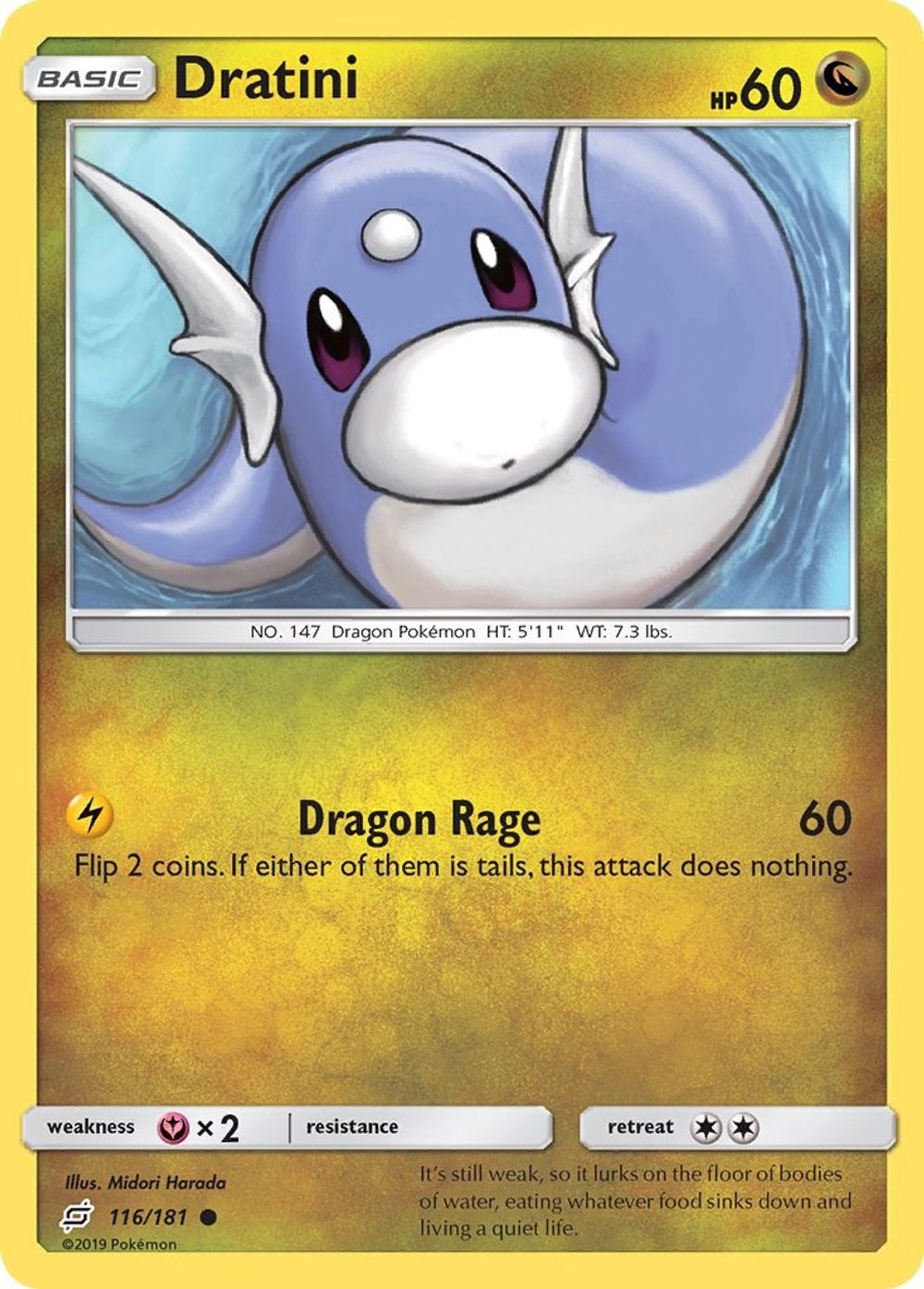 Dratini (116) — SM - Team Up