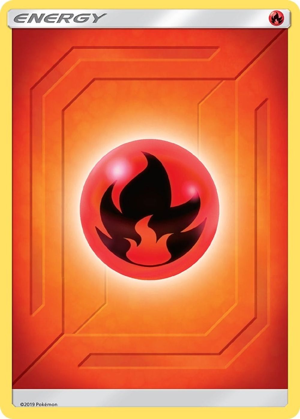 Fire Energy (2019 Unnumbered) — SM - Team Up