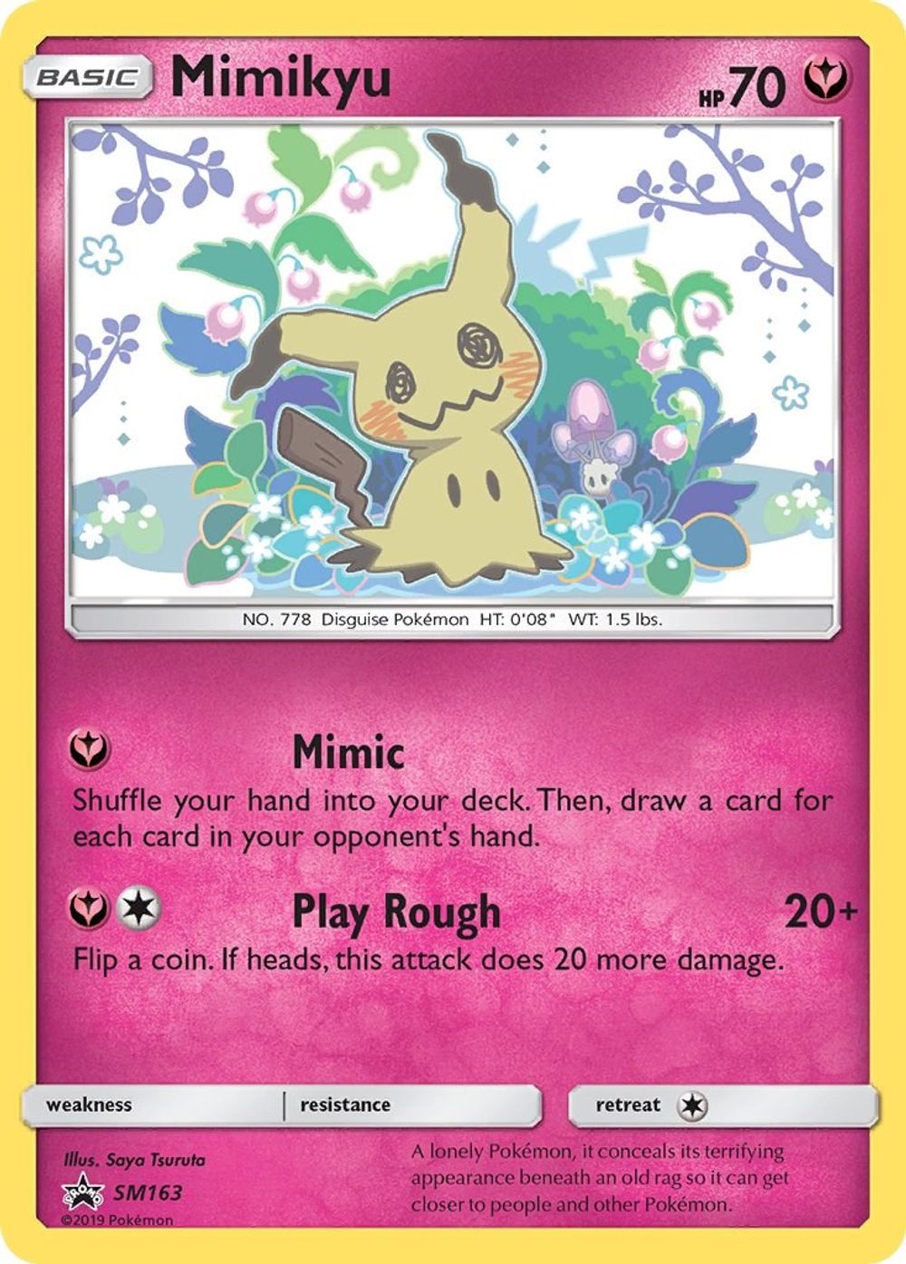 Mimikyu - SM163 — SM Promos