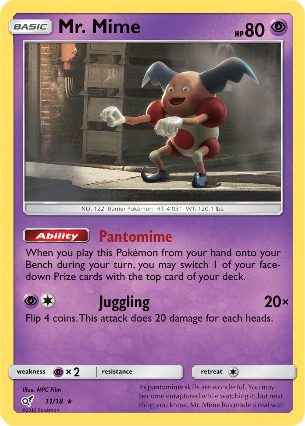 Mr. Mime — Detective Pikachu