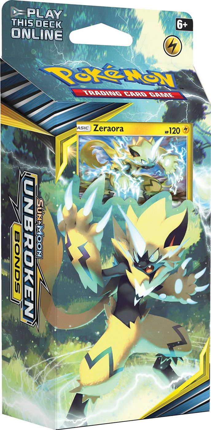 Unbroken Bonds Lightning Loop Theme Deck - [Zeraora] — SM - Unbroken Bonds