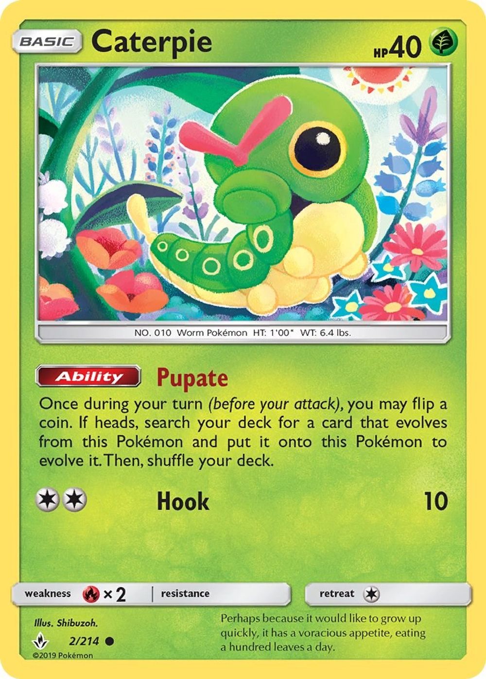 Caterpie — SM - Unbroken Bonds