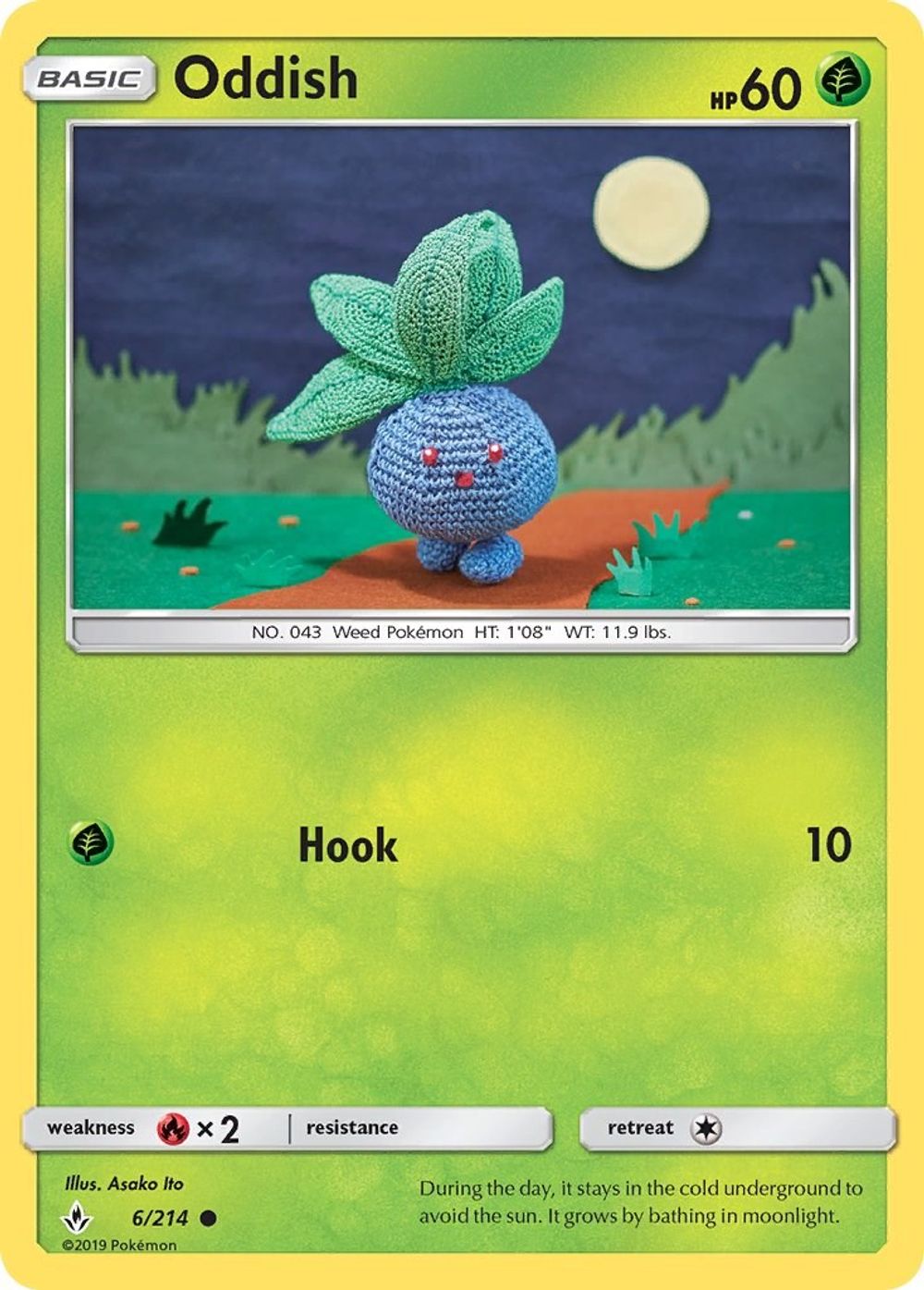 Oddish (6) — SM - Unbroken Bonds