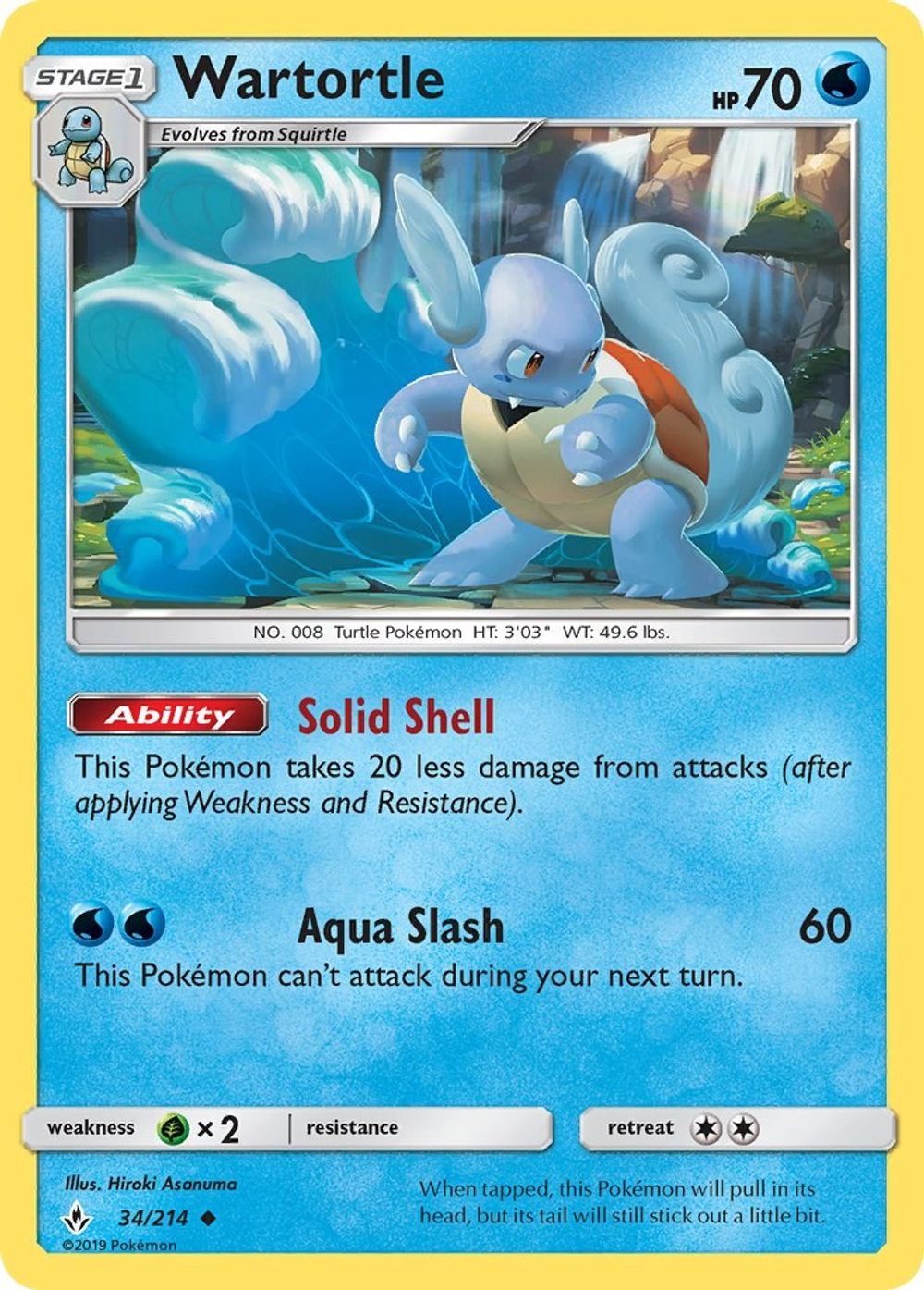 Wartortle — SM - Unbroken Bonds