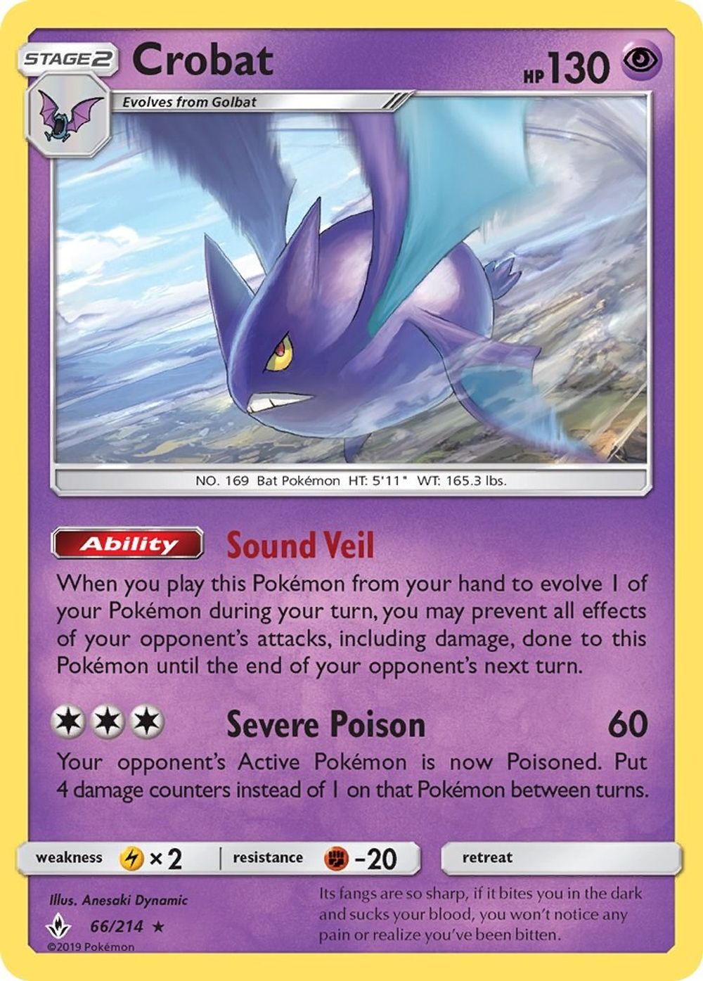 Crobat — SM - Unbroken Bonds