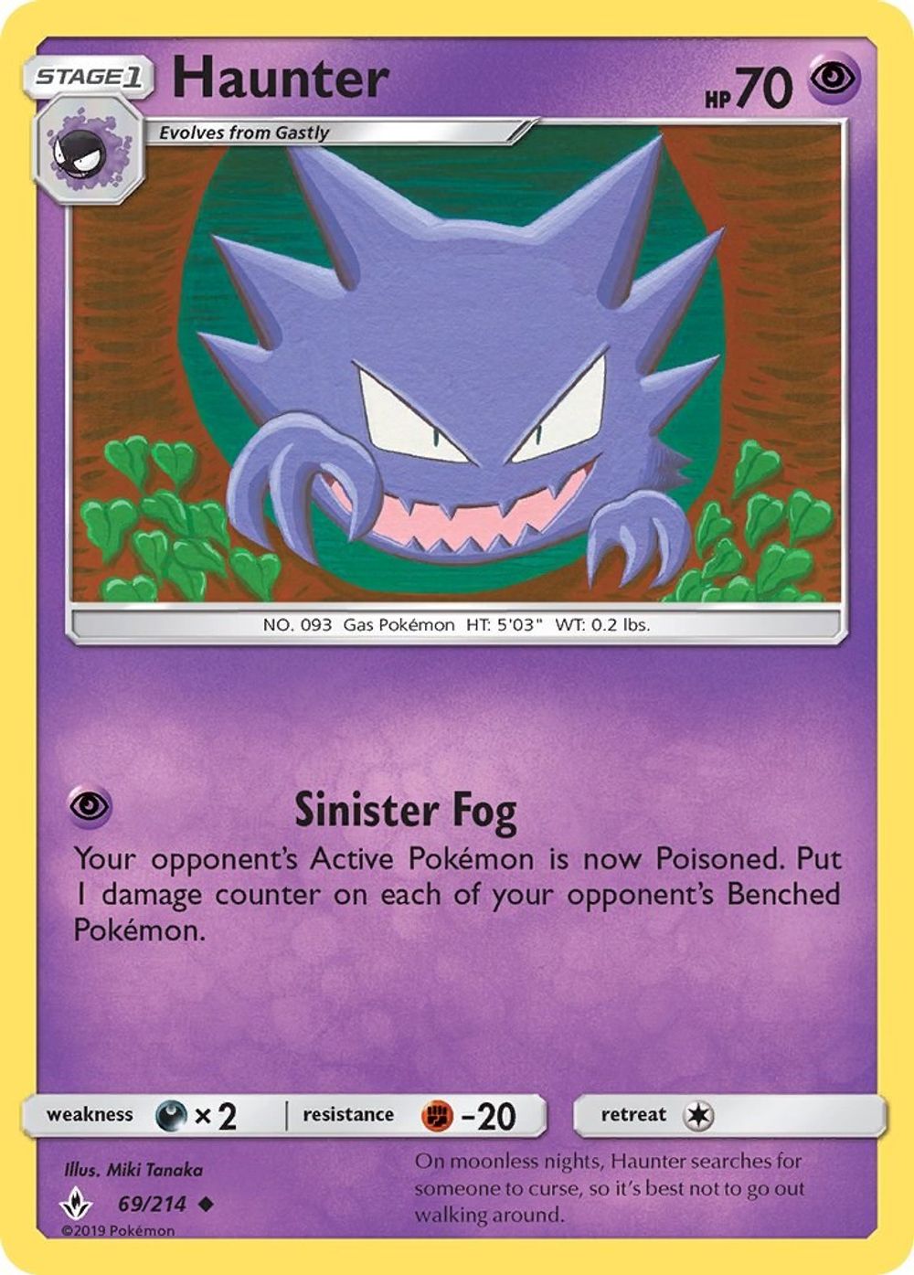 Haunter — SM - Unbroken Bonds