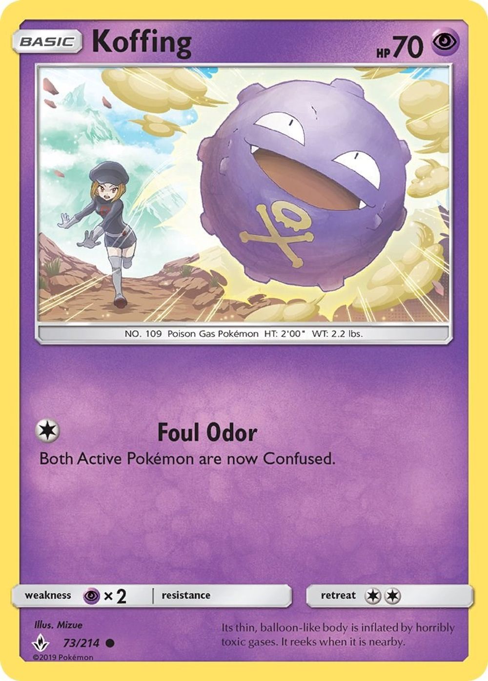 Koffing — SM - Unbroken Bonds