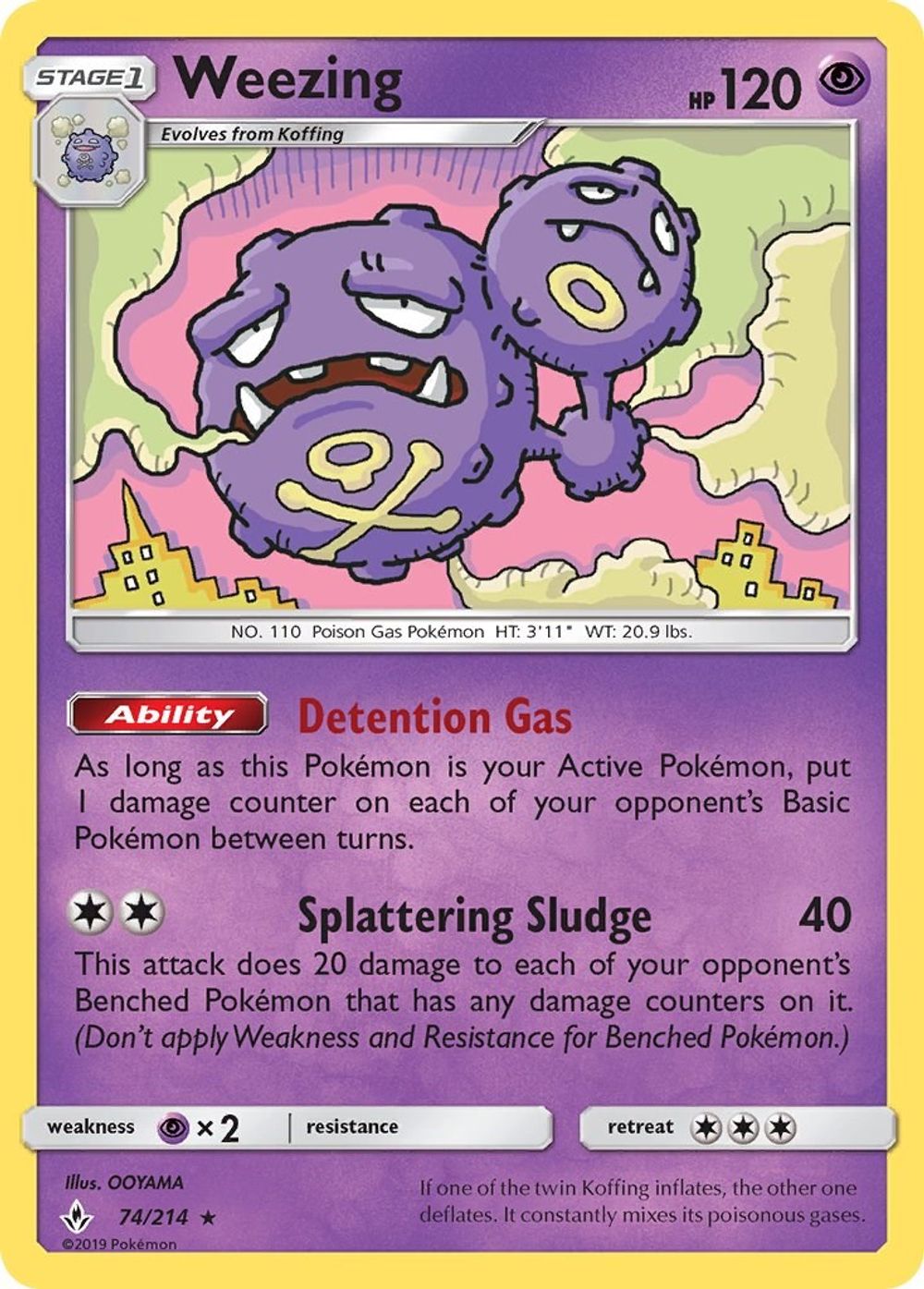 Weezing — SM - Unbroken Bonds