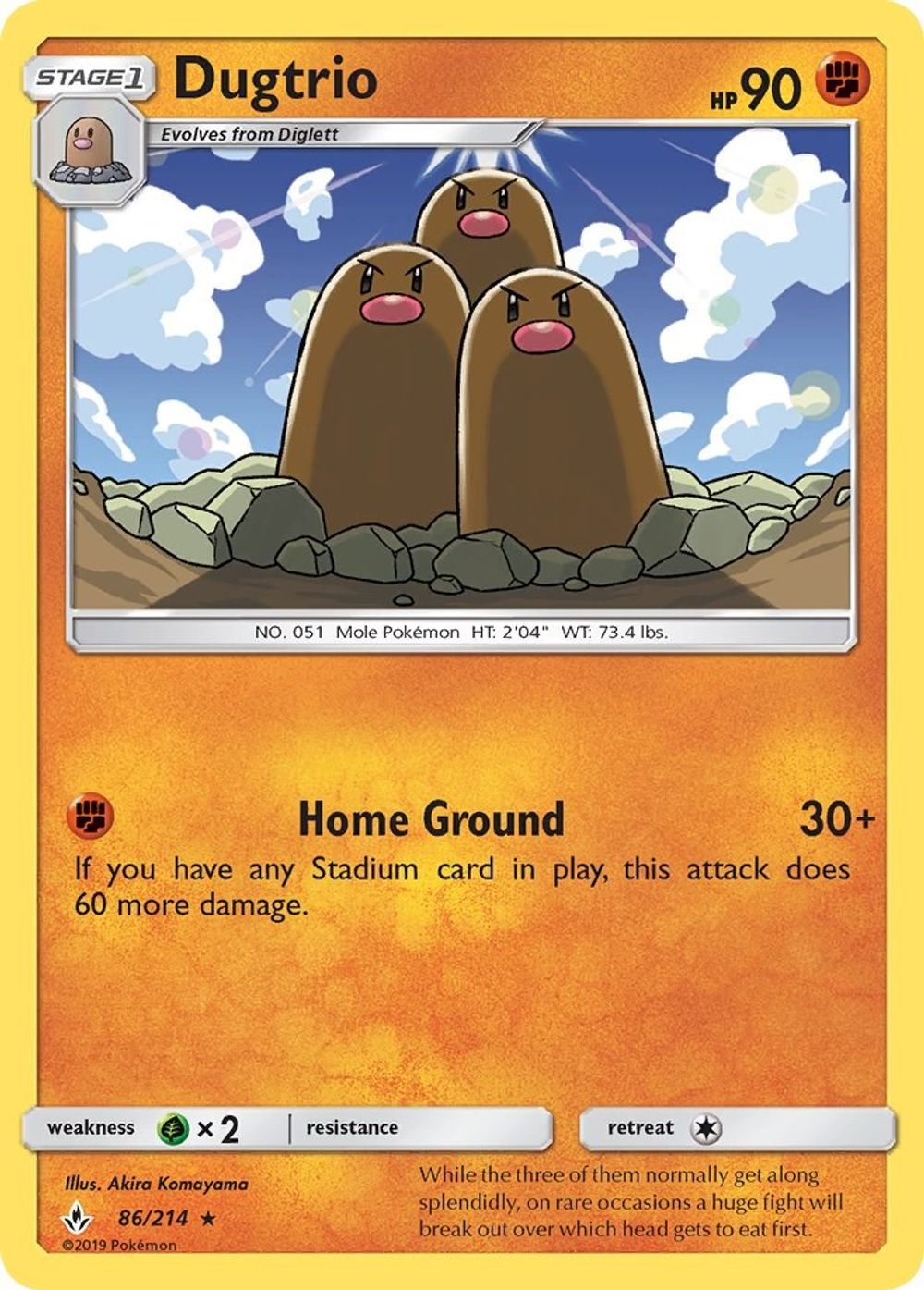 Dugtrio — SM - Unbroken Bonds