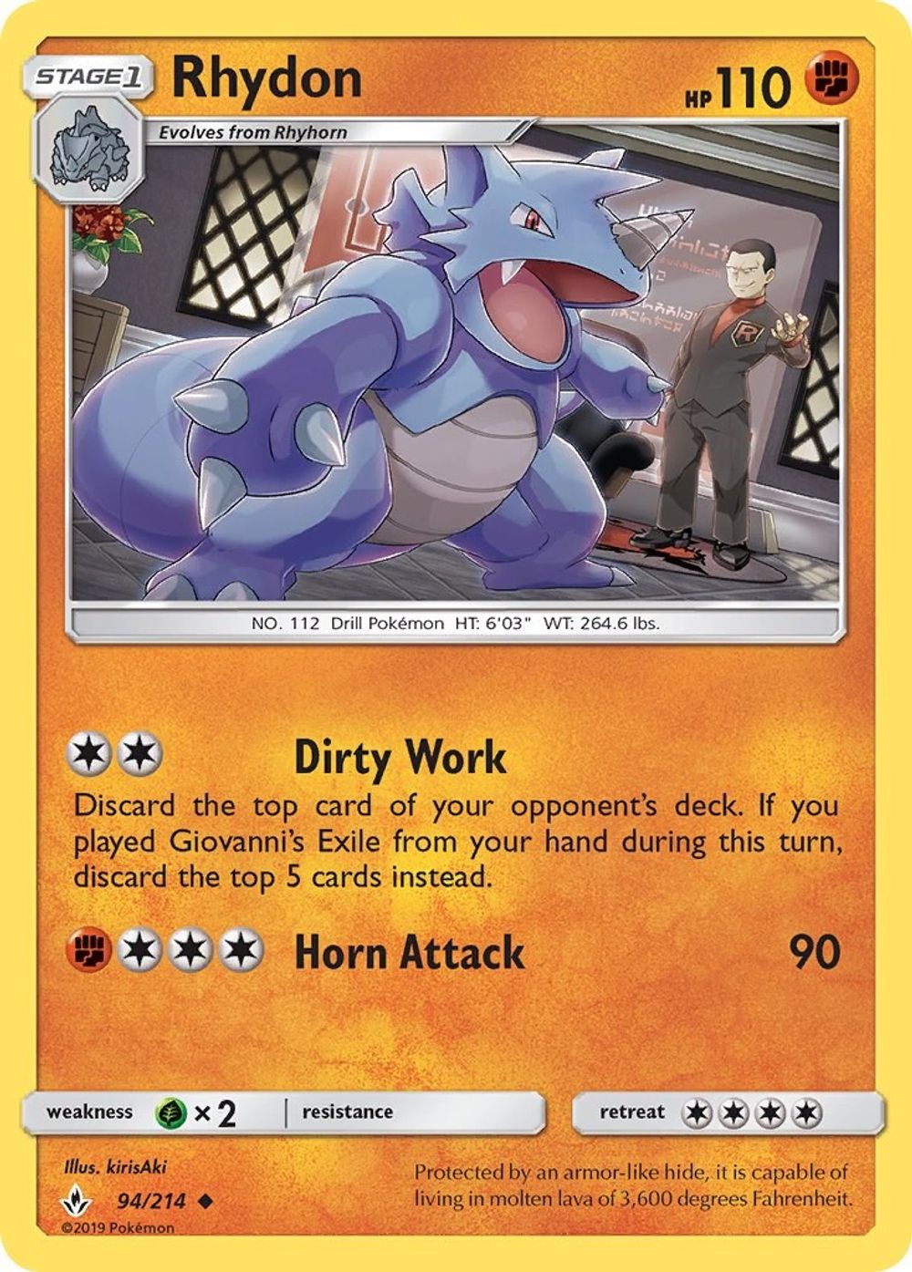 Rhydon — SM - Unbroken Bonds
