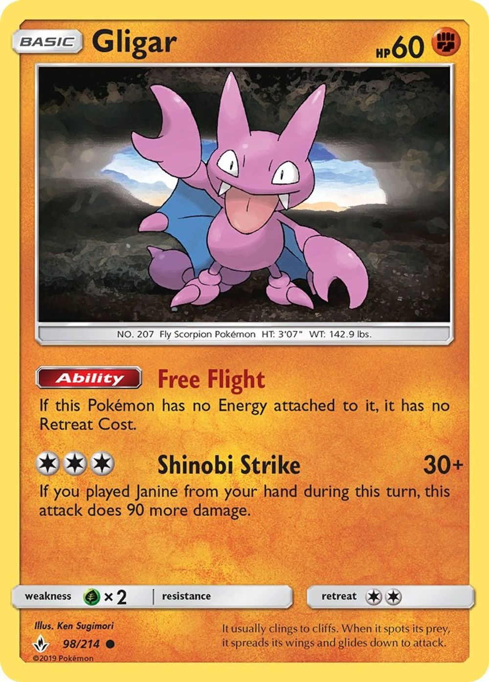 Gligar — SM - Unbroken Bonds