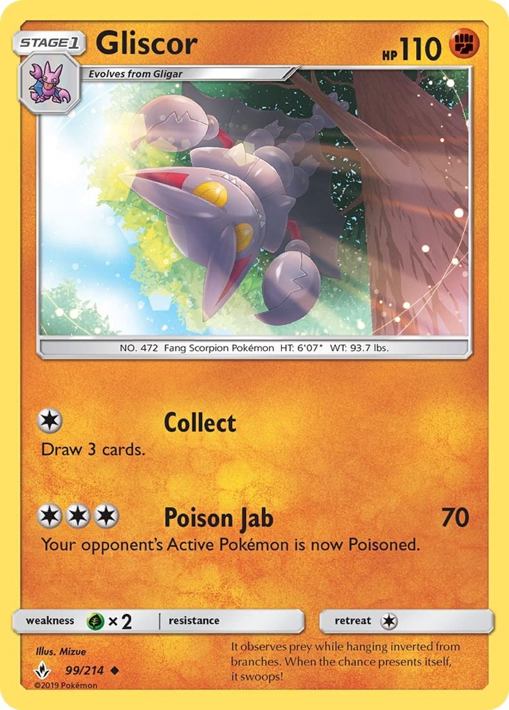 Gliscor — SM - Unbroken Bonds