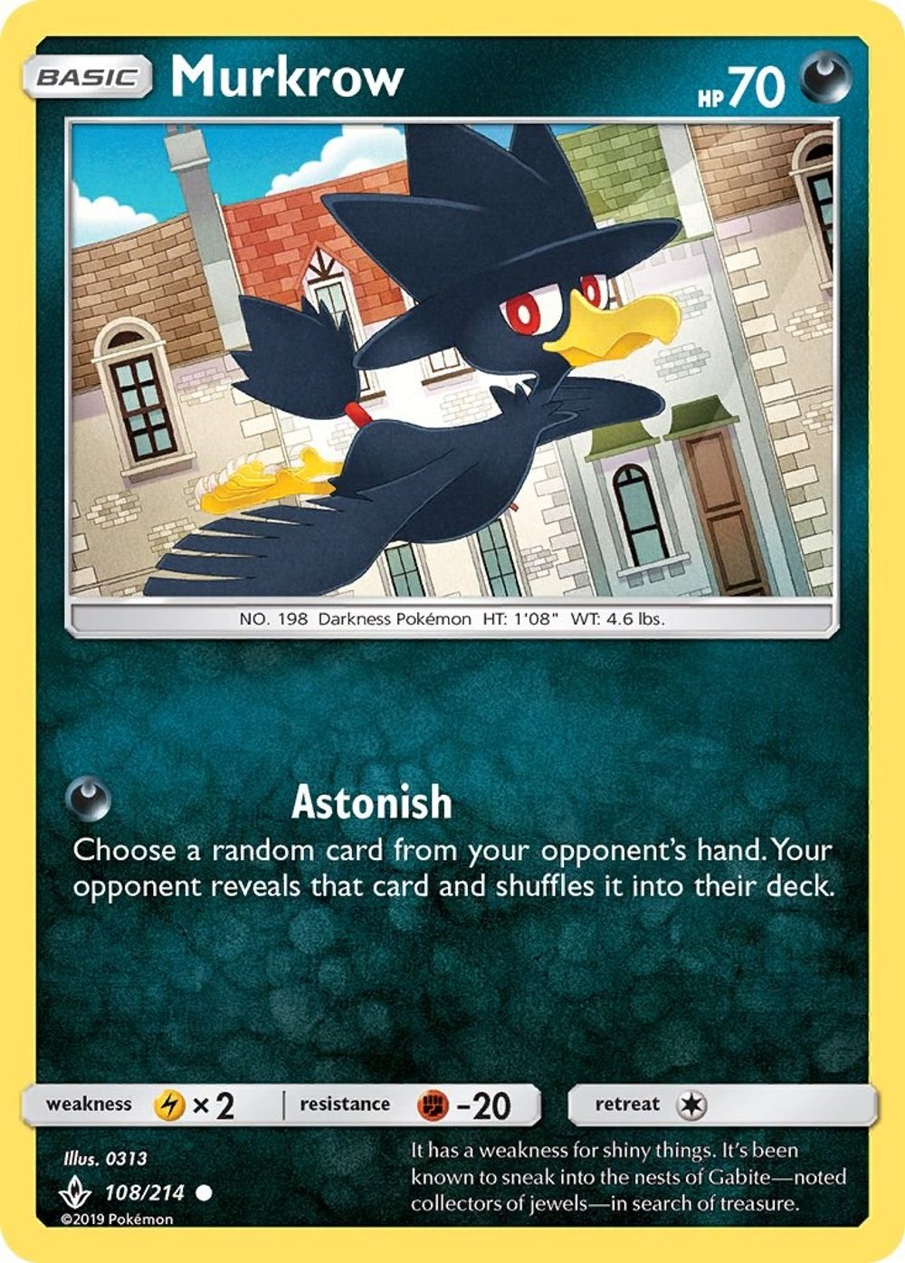 Murkrow — SM - Unbroken Bonds
