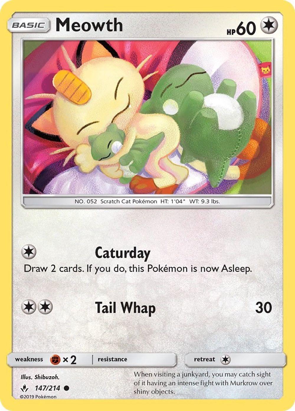 Meowth — SM - Unbroken Bonds