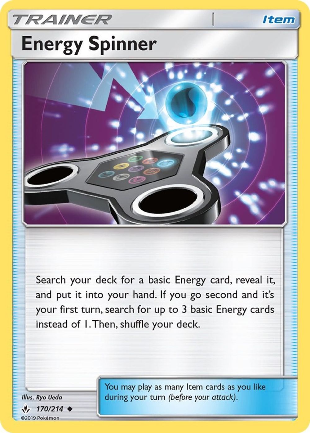 Energy Spinner — SM - Unbroken Bonds