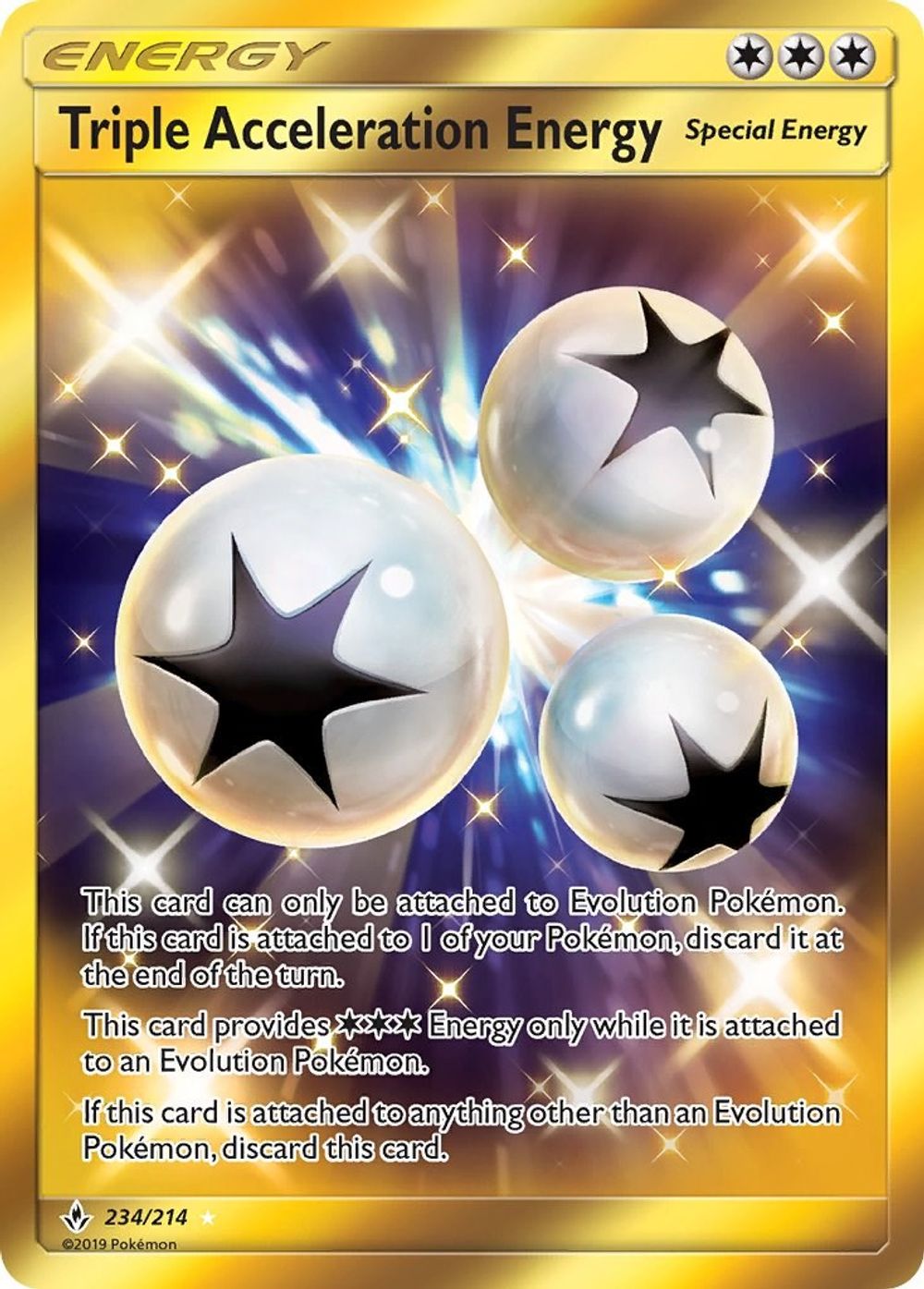Triple Acceleration Energy (Secret) — SM - Unbroken Bonds