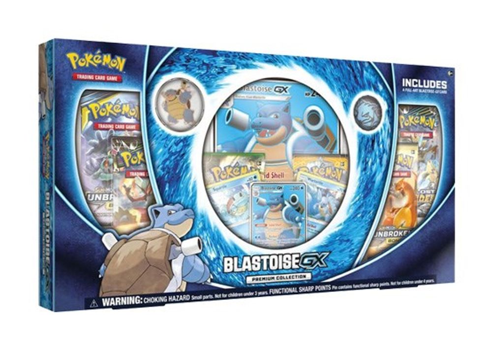 Blastoise GX Premium Collection — SM - Unbroken Bonds