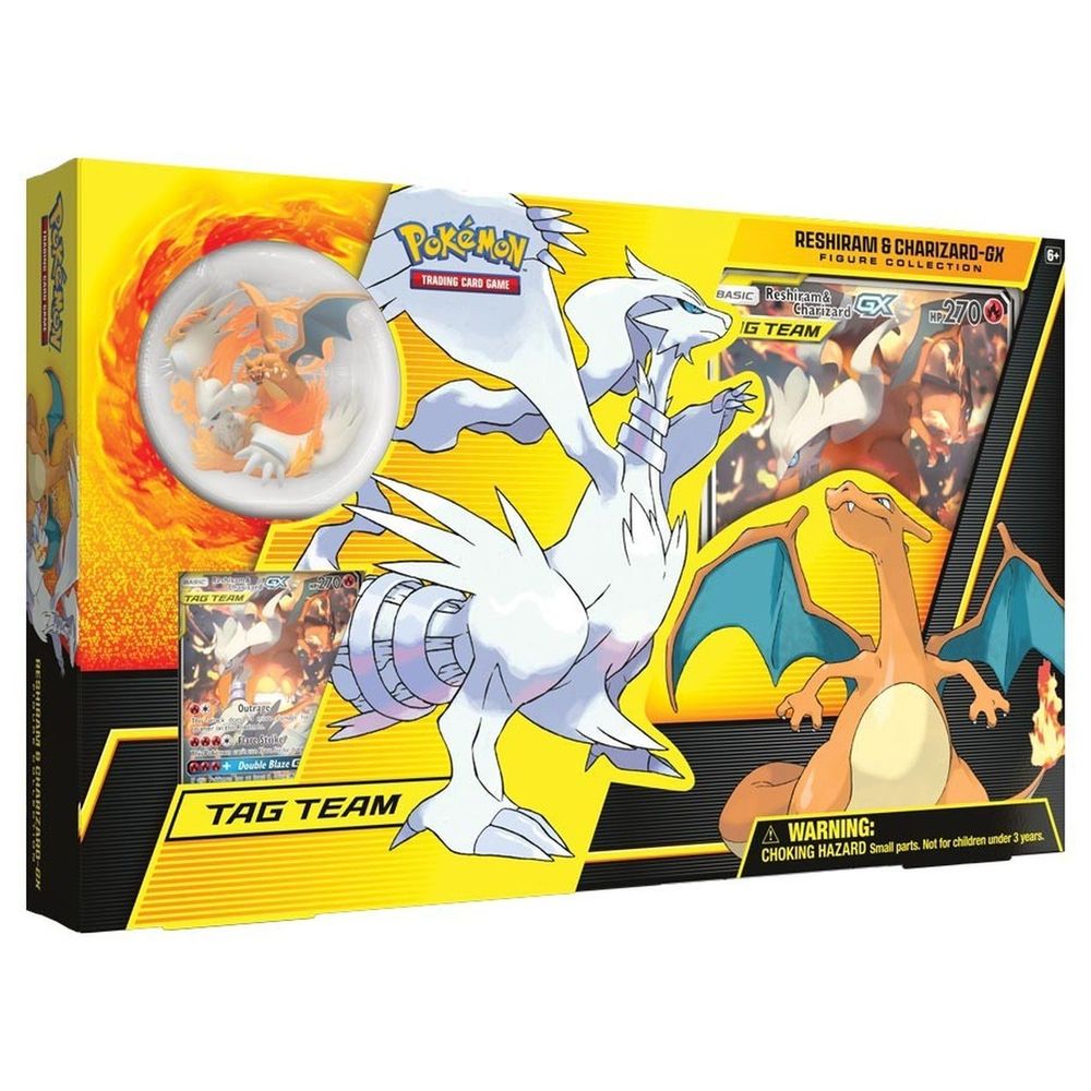 Reshiram & Charizard GX Figure Collection — SM - Unbroken Bonds