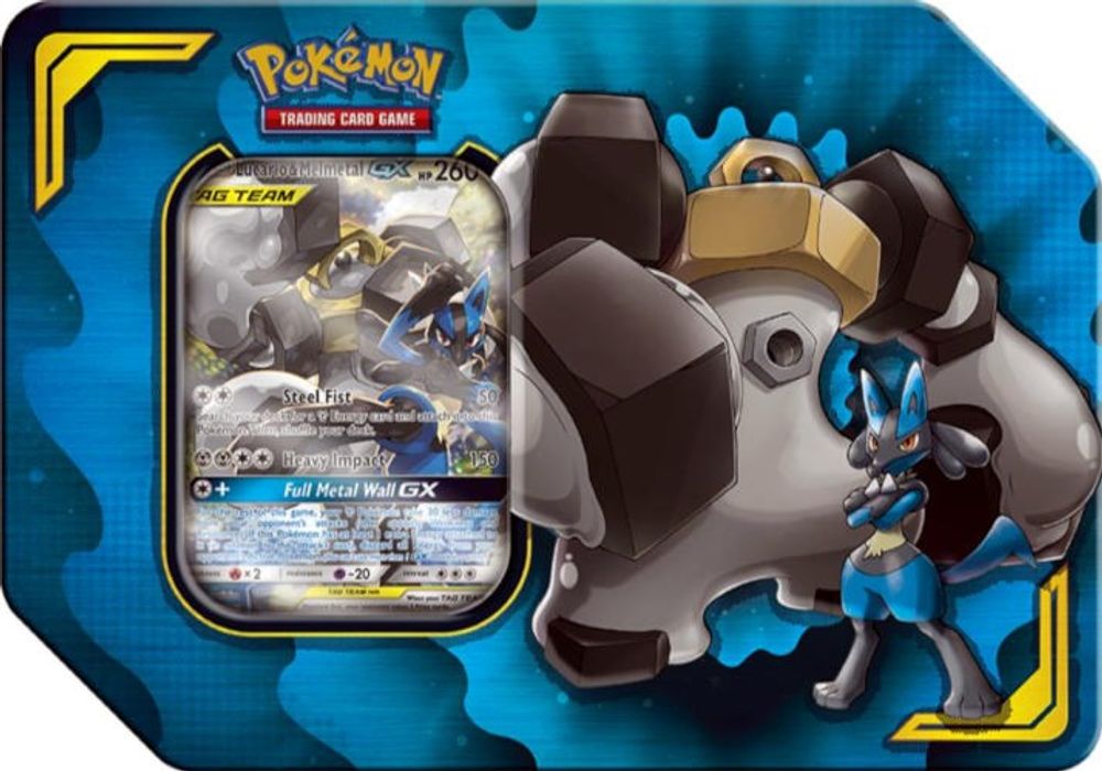 Power Partnership Tin [Lucario & Melmetal GX] — SM - Unified Minds