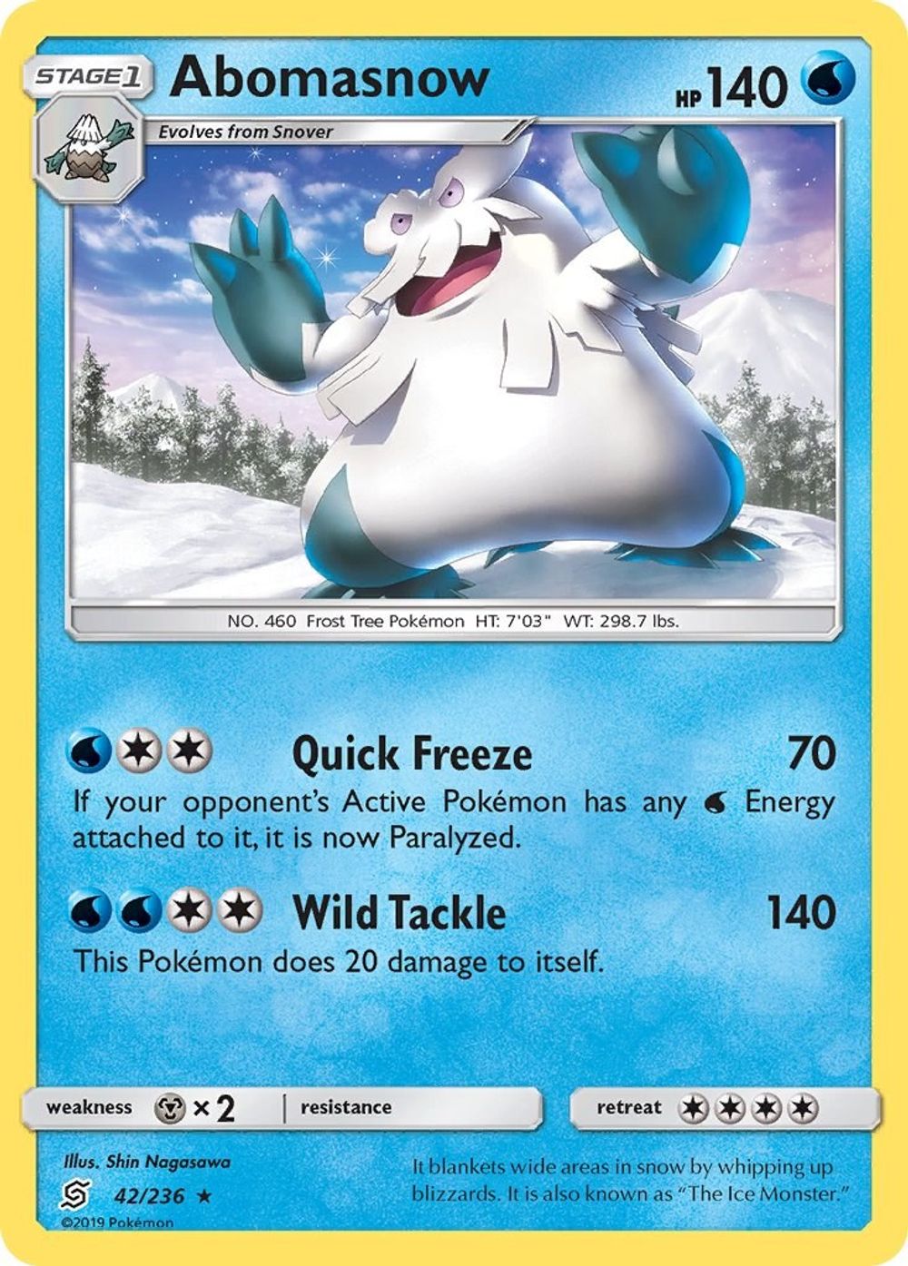 Abomasnow — SM - Unified Minds