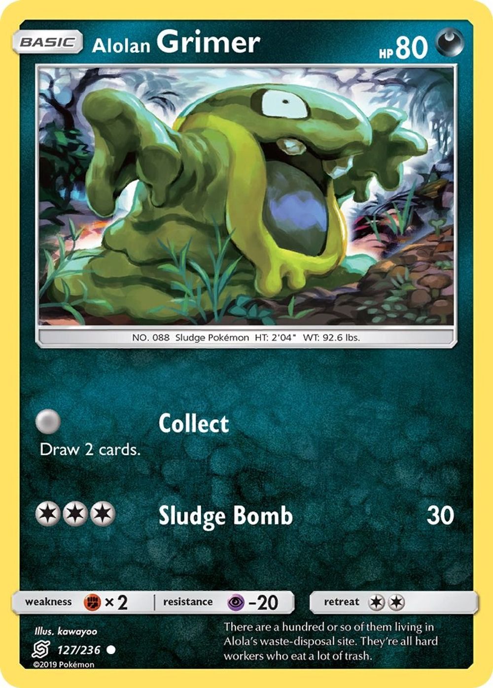 Alolan Grimer — SM - Unified Minds