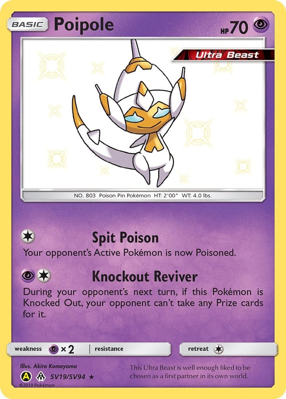 Poipole — Hidden Fates: Shiny Vault