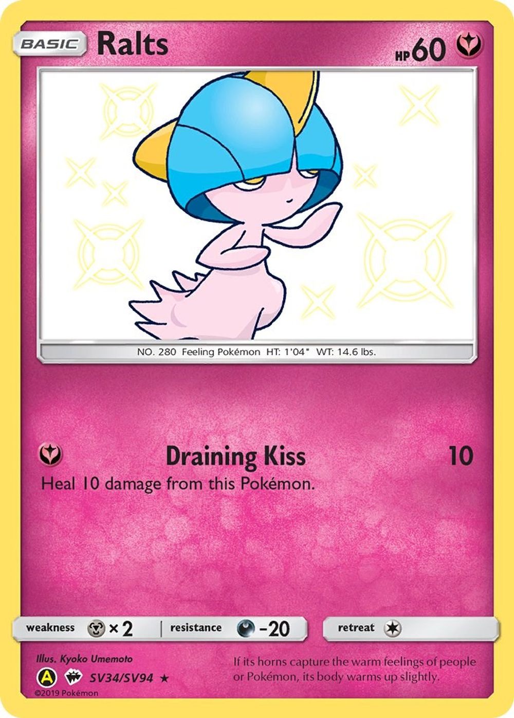 Ralts — Hidden Fates: Shiny Vault
