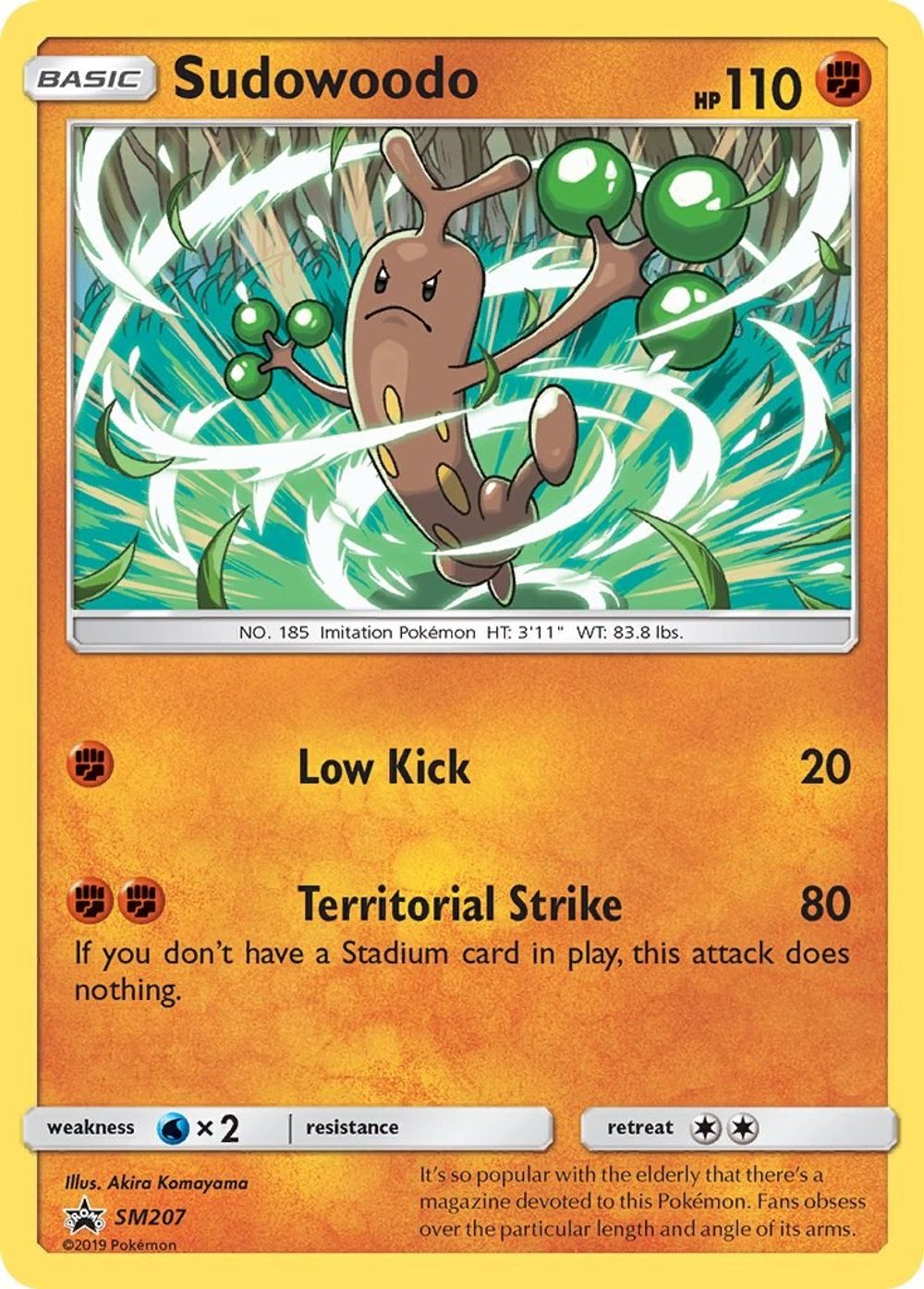 Sudowoodo - SM207 — SM Promos