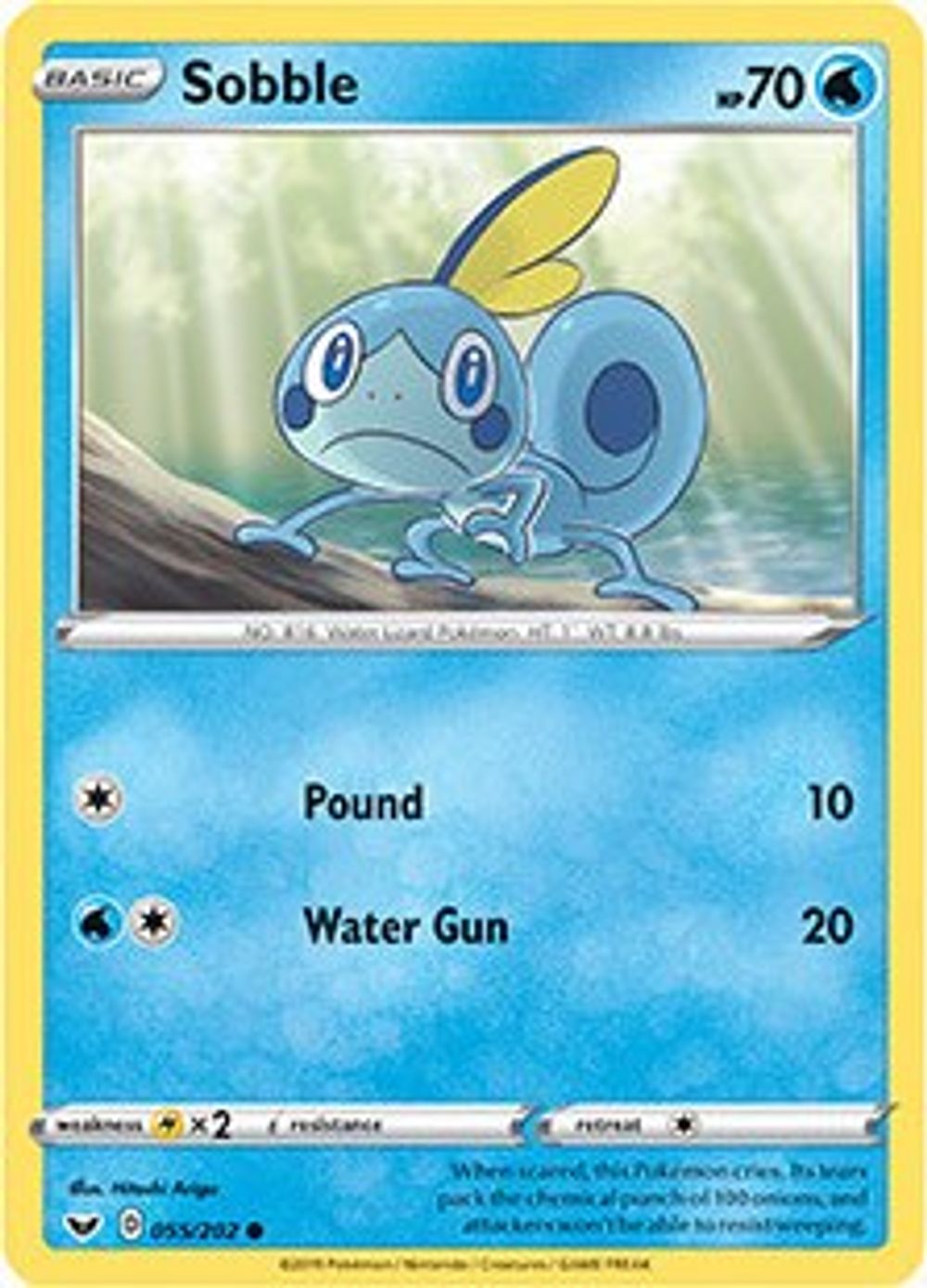 Sobble - 055/202 (Premium Collection) — Miscellaneous Cards & Products