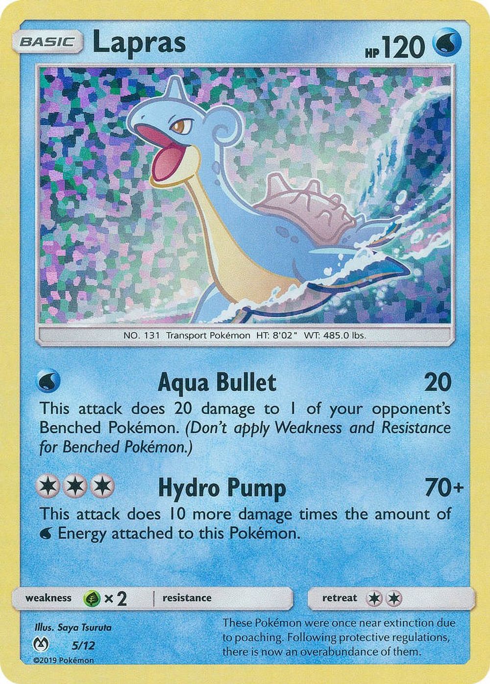 Lapras - 5/12 — McDonald's Promos 2019