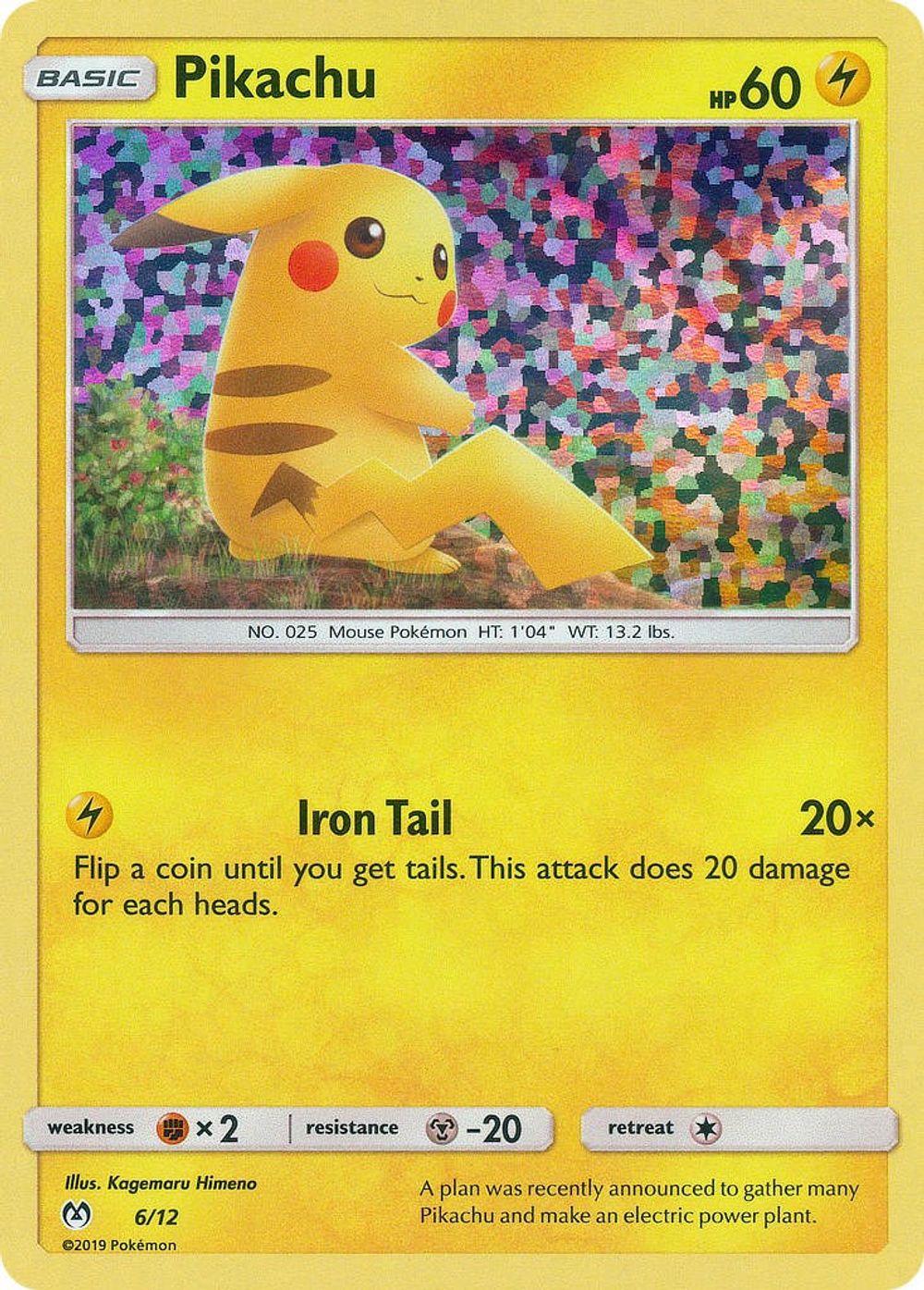 Pikachu - 6/12 — McDonald's Promos 2019