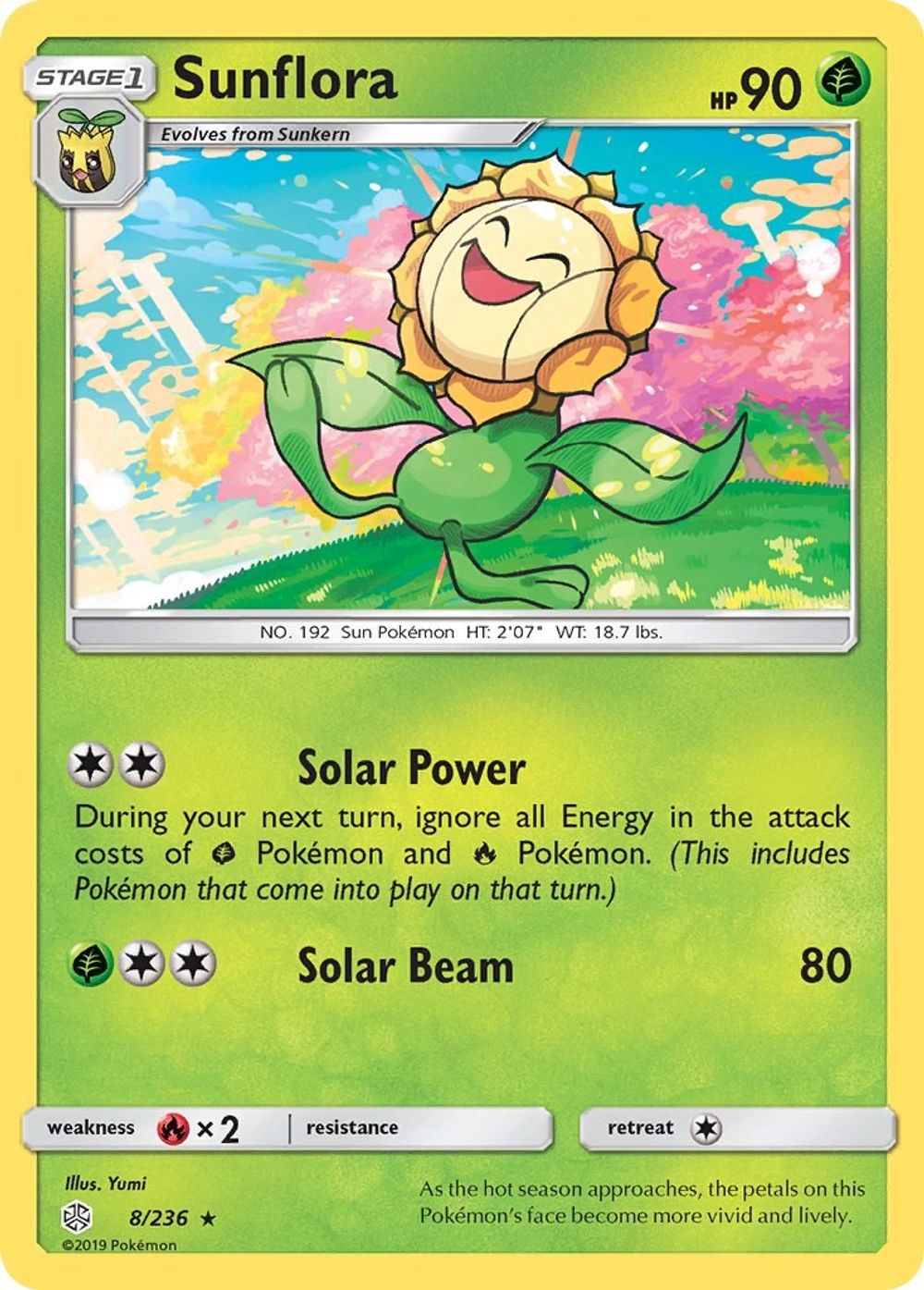 Sunflora — SM - Cosmic Eclipse
