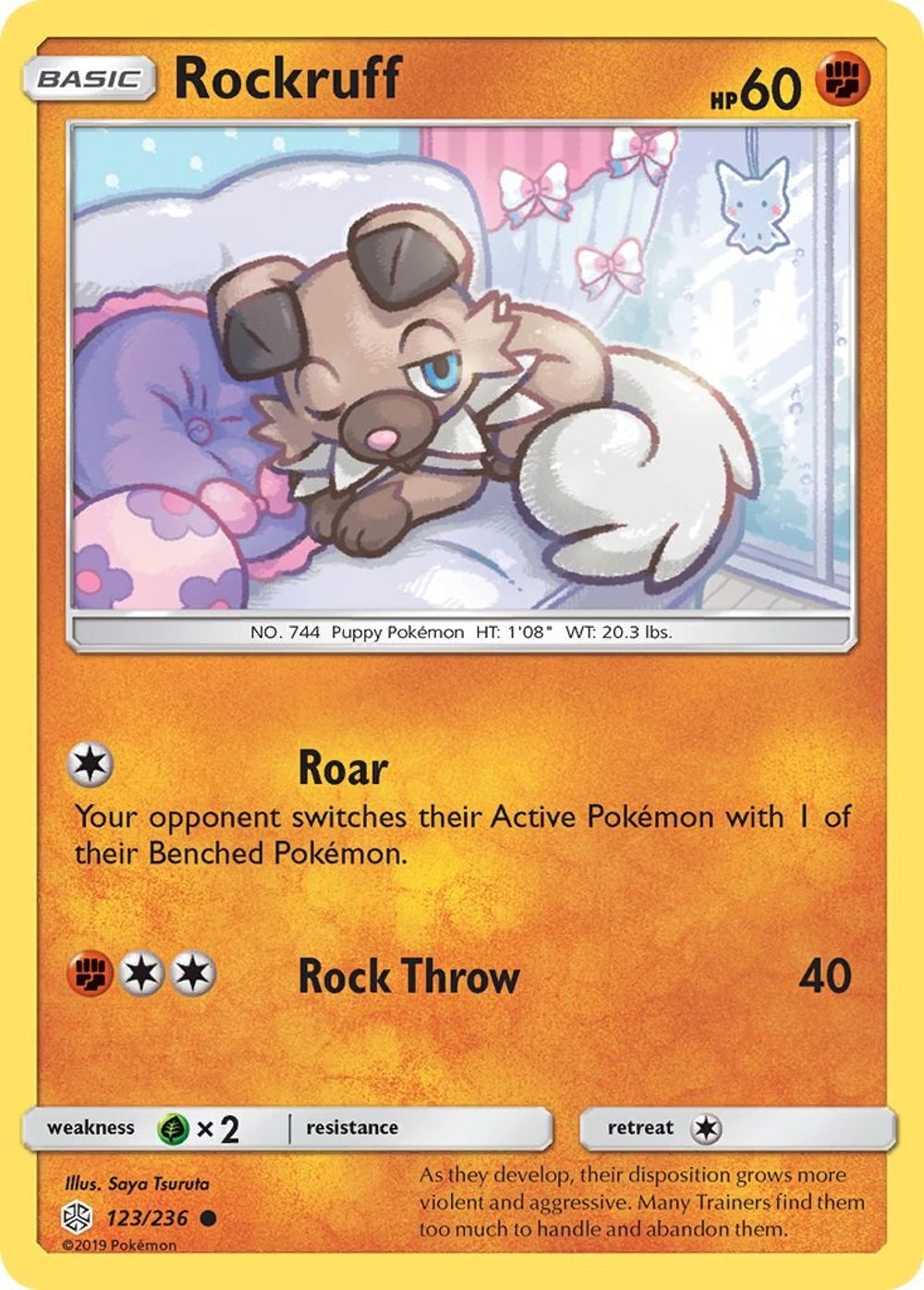 Rockruff — SM - Cosmic Eclipse