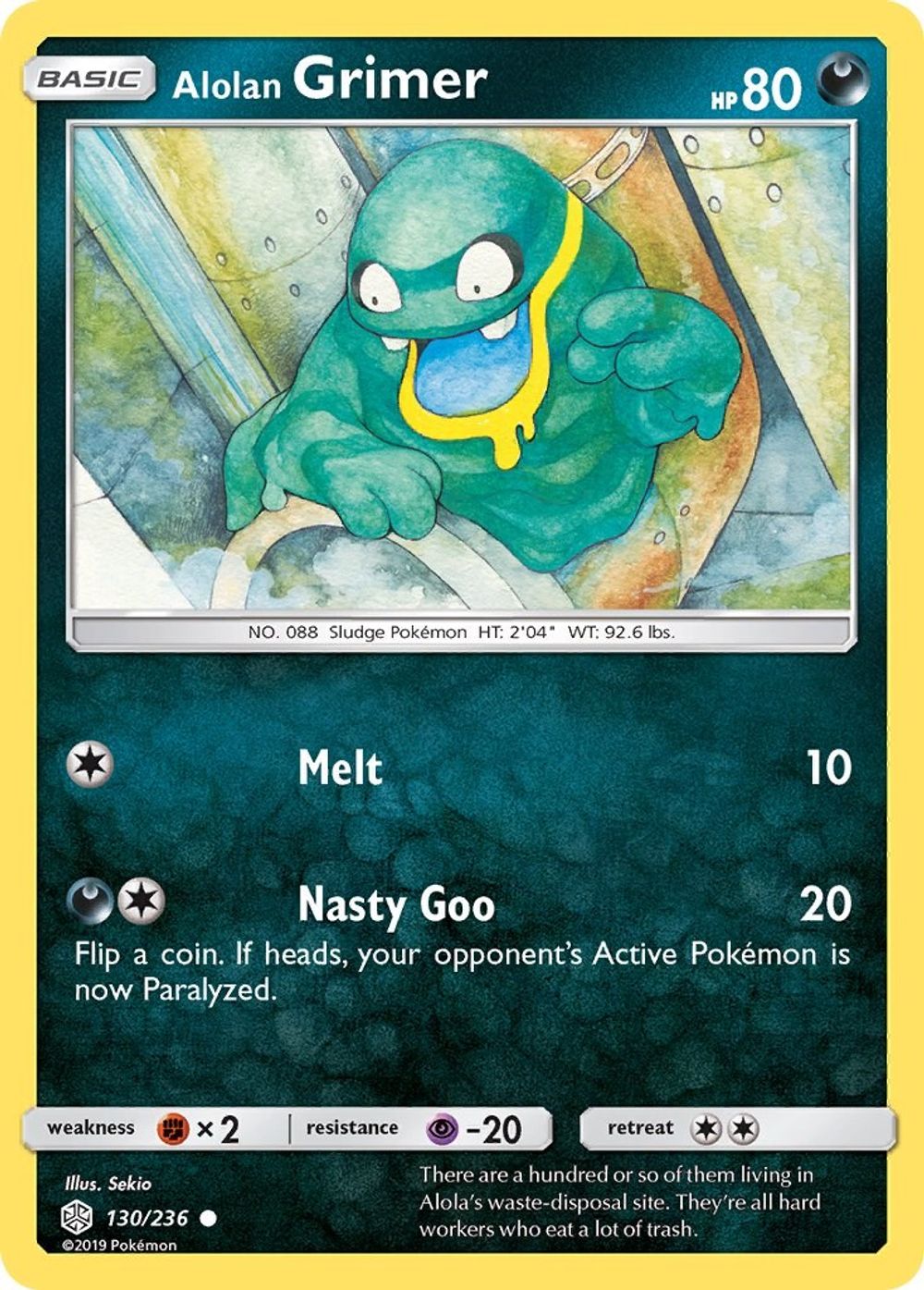 Alolan Grimer — SM - Cosmic Eclipse