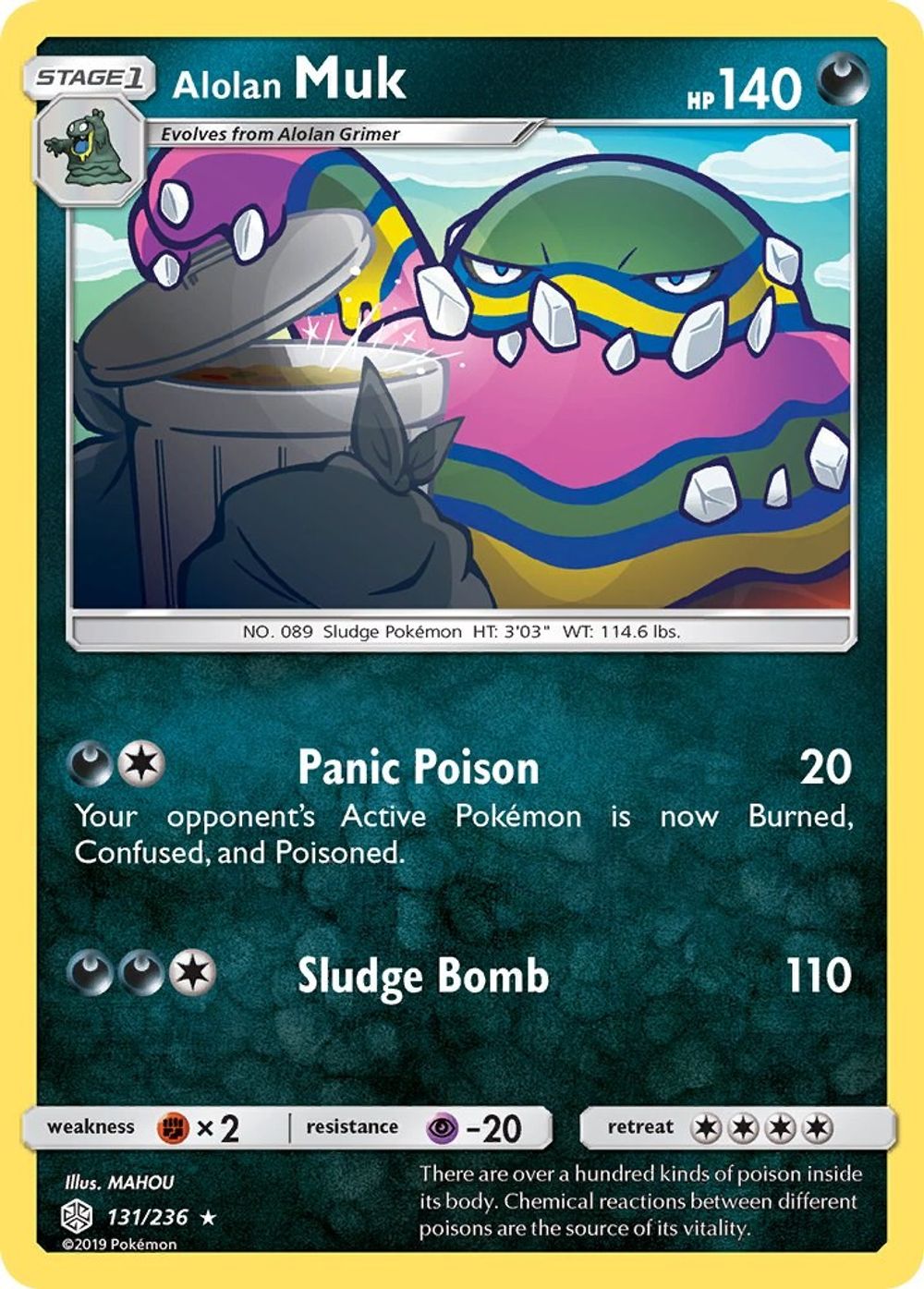 Alolan Muk — SM - Cosmic Eclipse