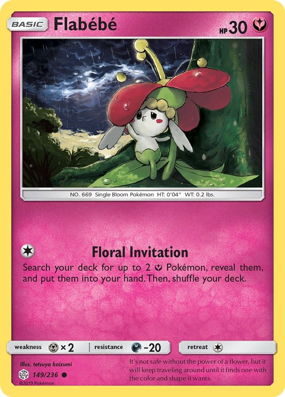 Flabebe - 149/236 — SM - Cosmic Eclipse