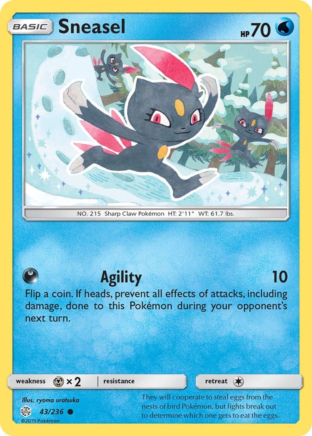 Sneasel — SM - Cosmic Eclipse