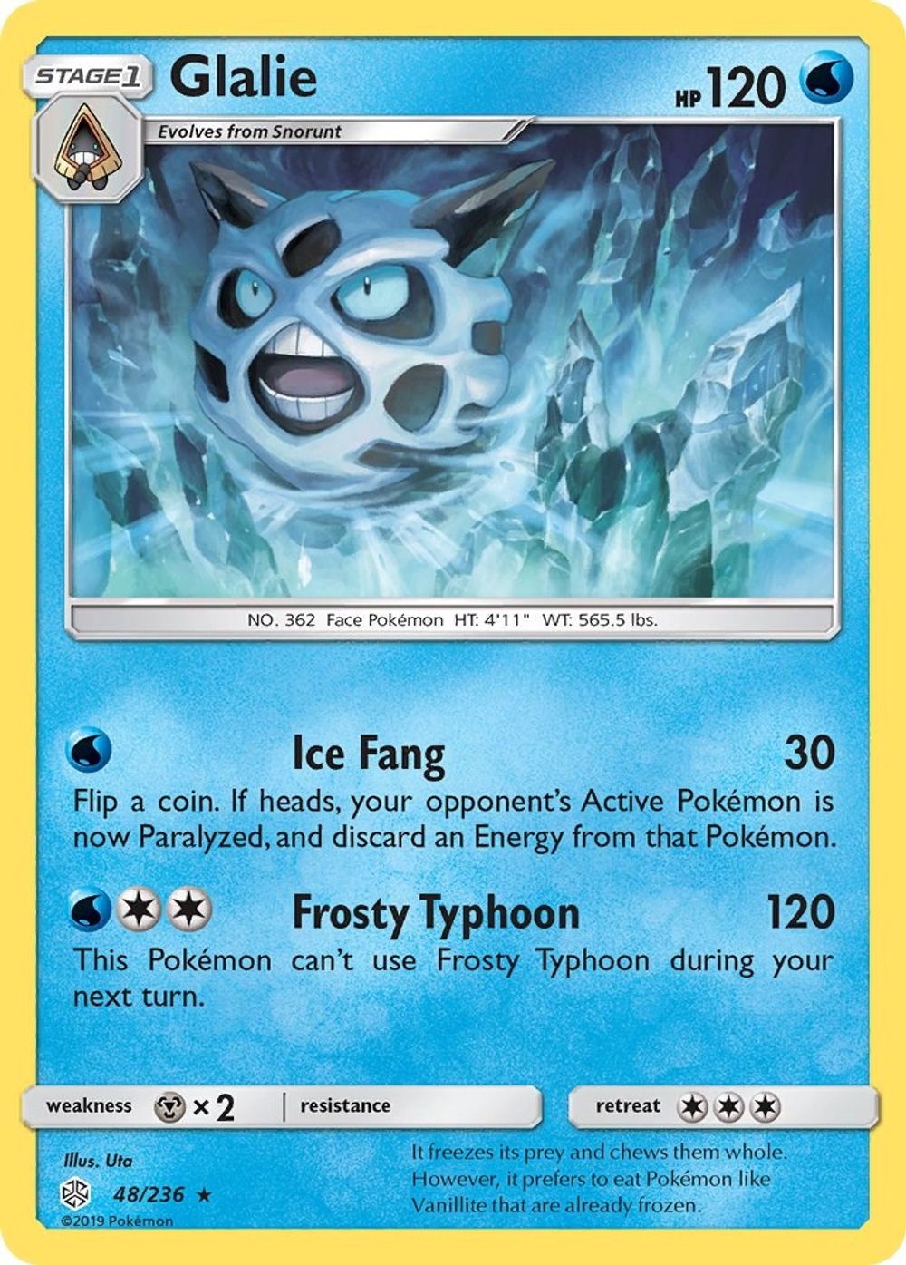 Glalie — SM - Cosmic Eclipse