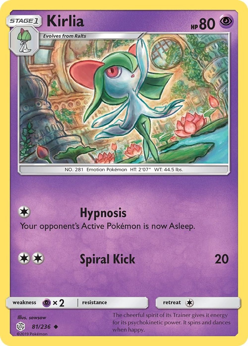 Kirlia — SM - Cosmic Eclipse