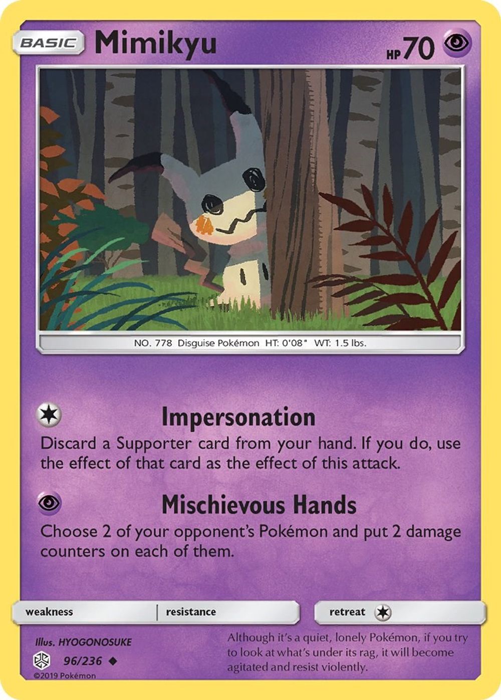 Mimikyu (96) — SM - Cosmic Eclipse