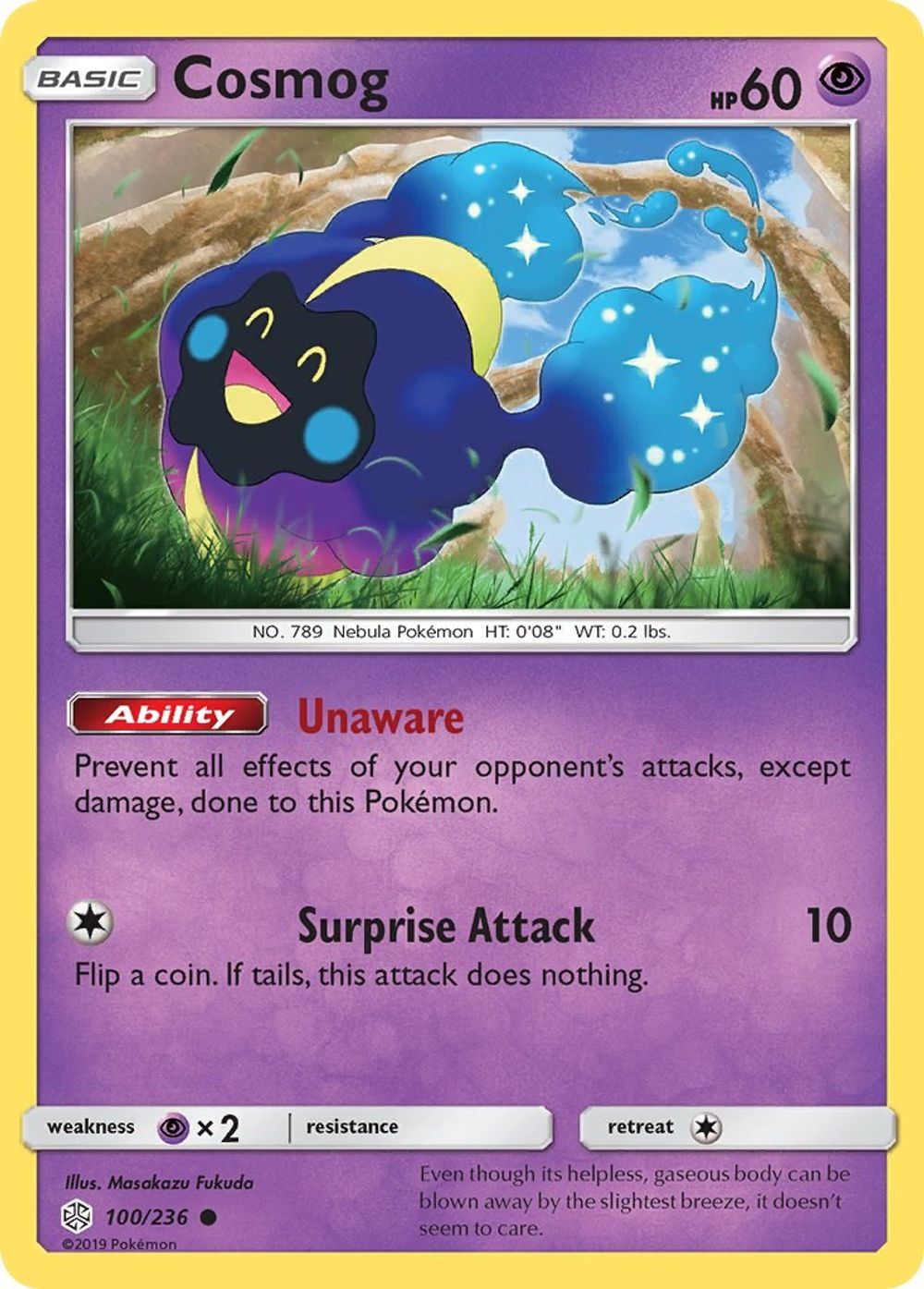 Cosmog - 100/236 — SM - Cosmic Eclipse