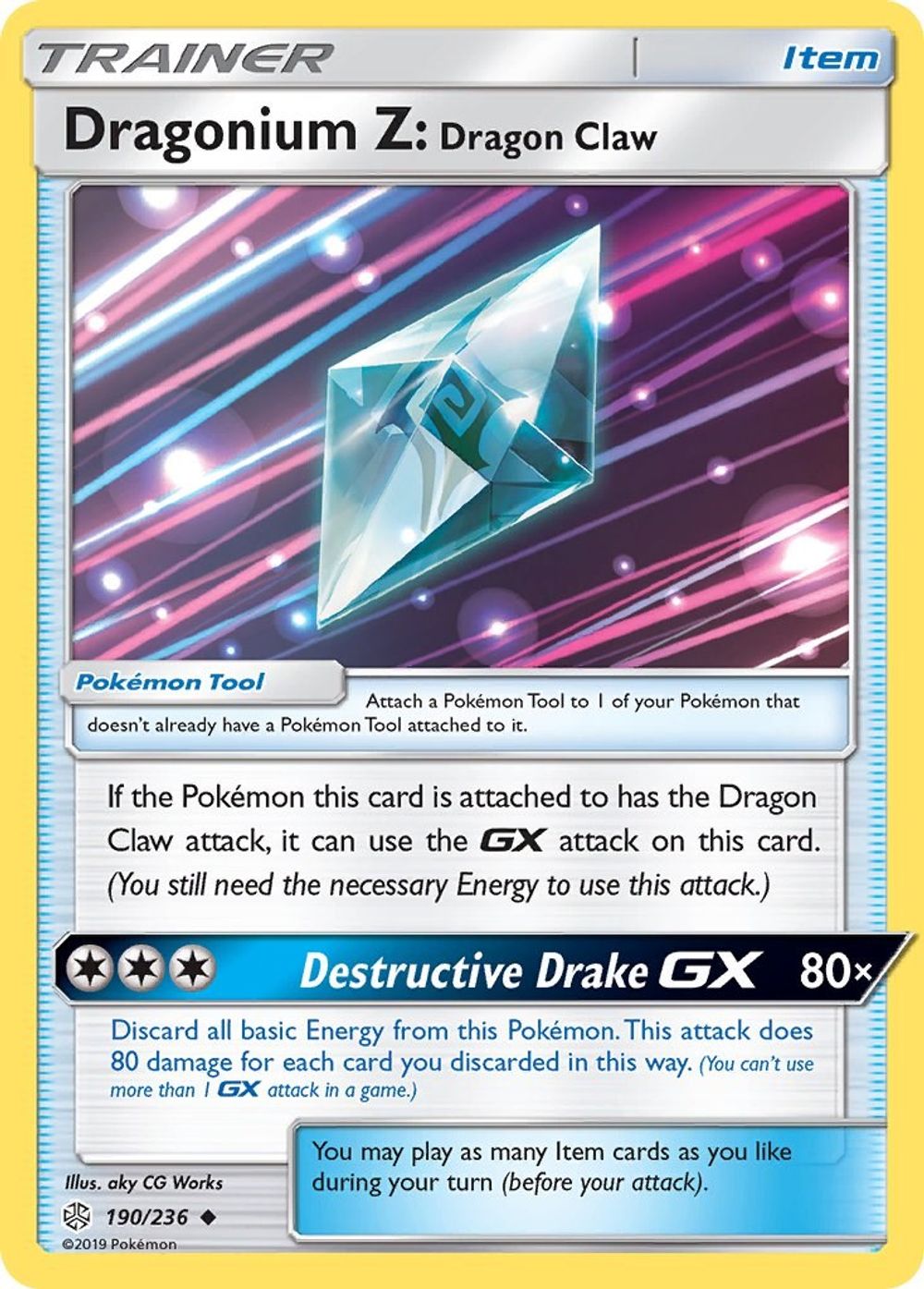 Dragonium Z: Dragon Claw — SM - Cosmic Eclipse
