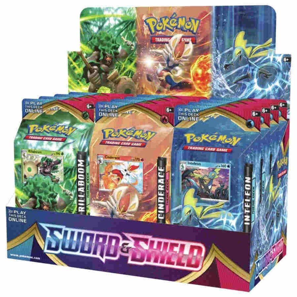 Sword & Shield Theme Deck Display — SWSH01: Sword & Shield Base Set