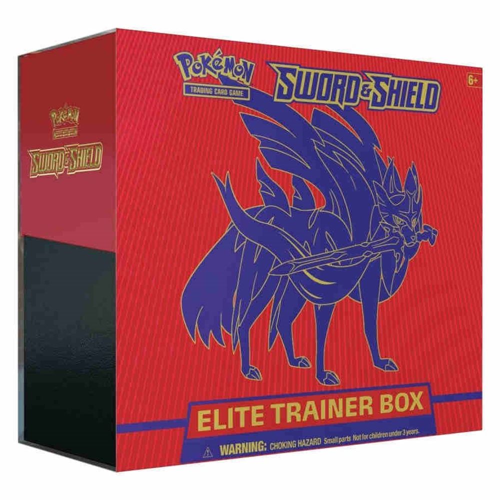 Sword & Shield Elite Trainer Box [Zacian] — SWSH01: Sword & Shield Base Set