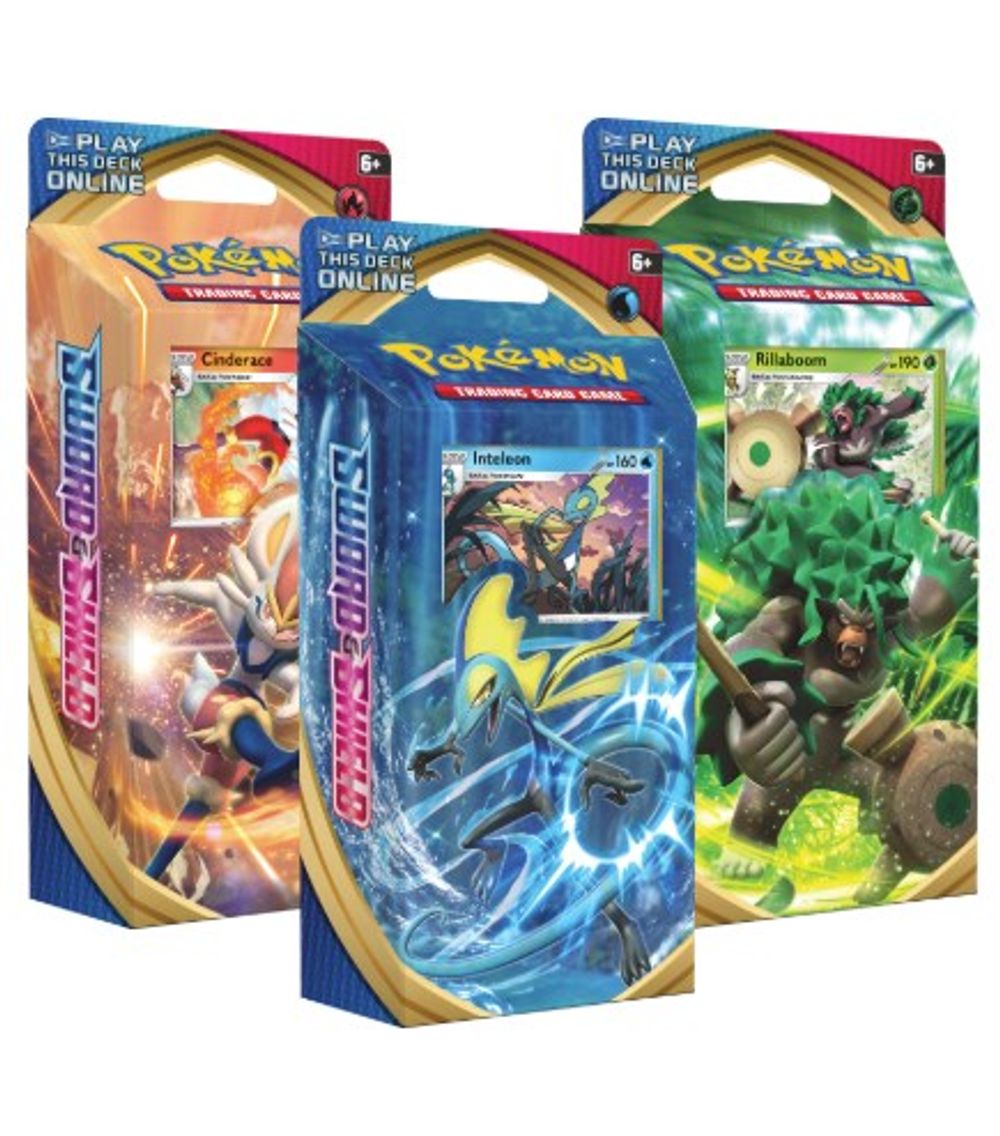 Sword & Shield Trial Deck [Set of 3] — SWSH01: Sword & Shield Base Set